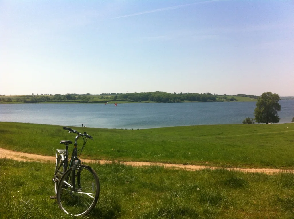 Sure, it looks peaceful, but the two people behind the camera were TENSE!