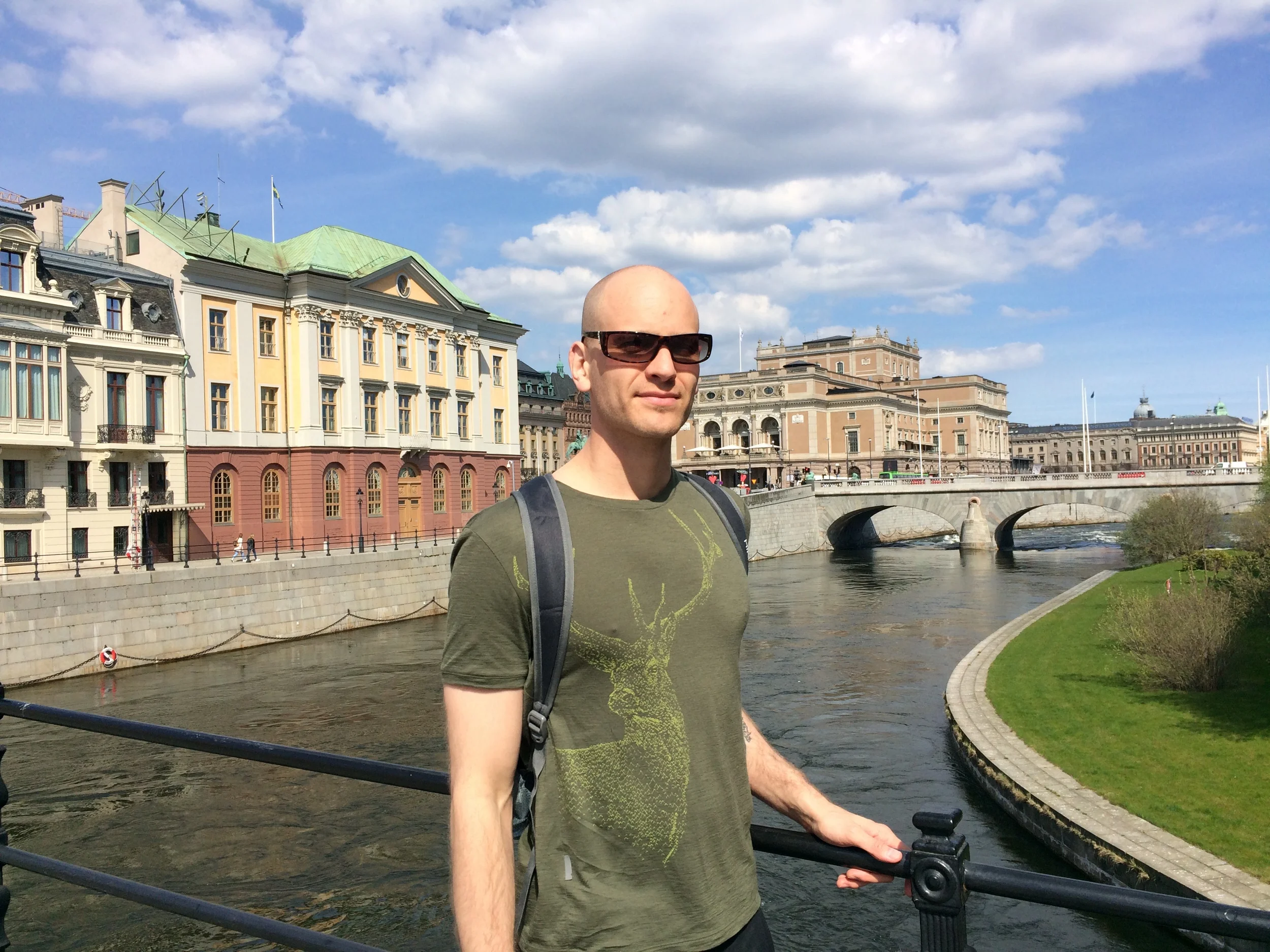 Crossing into the city centre from Gamla Stan