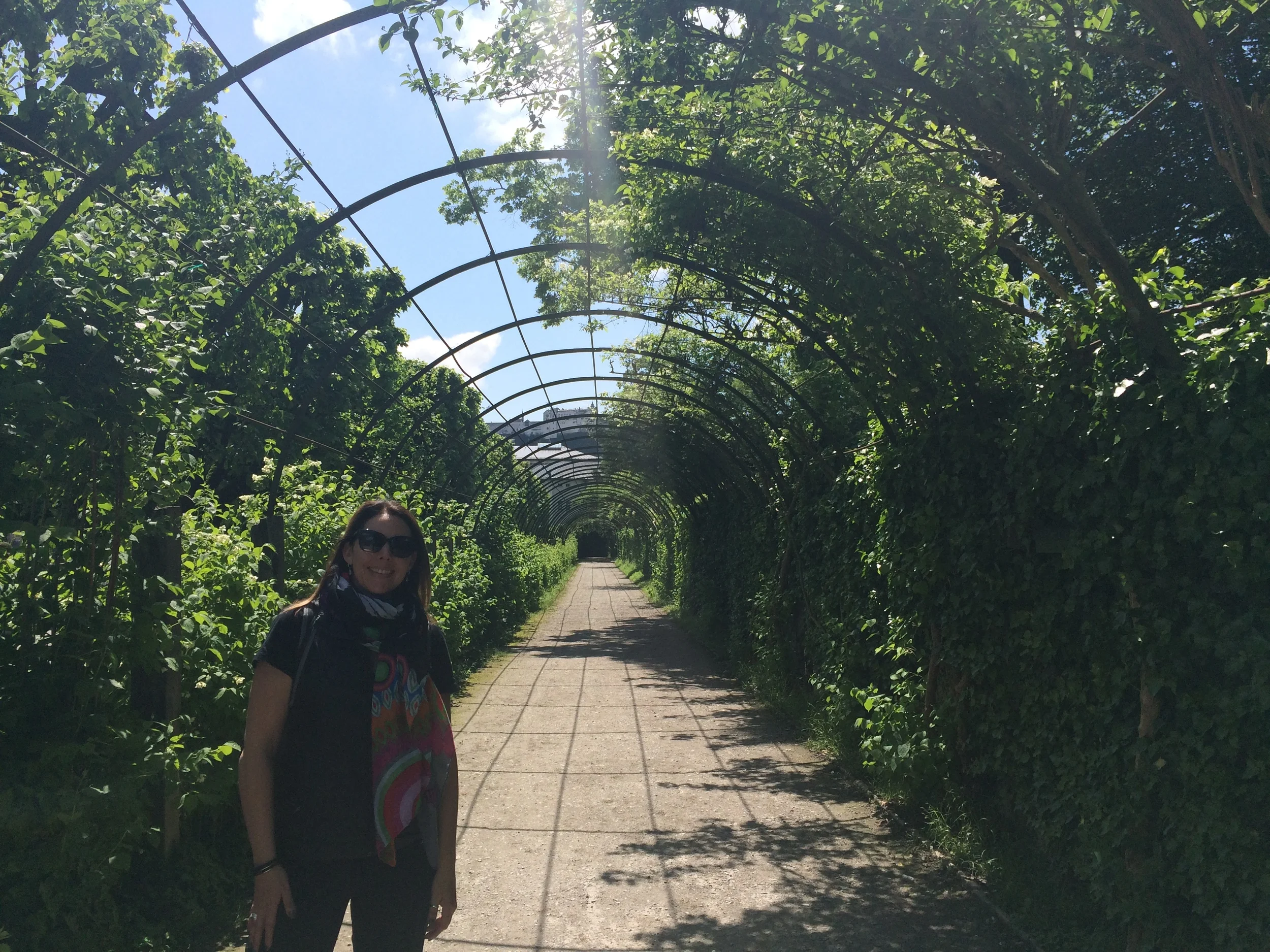 Arch from the Do Re Mi scene in Sound of Music
