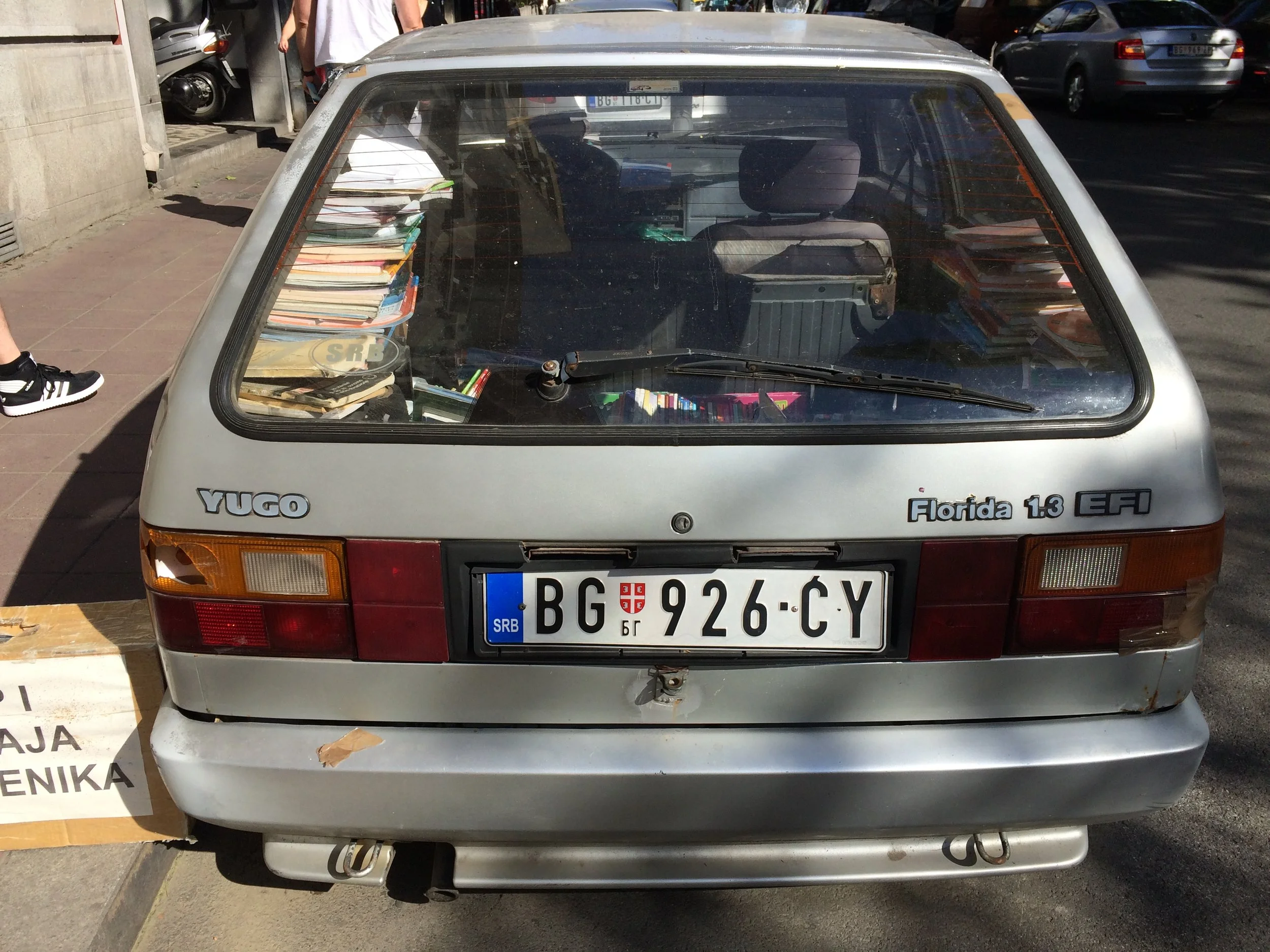 Still lots of Yugo's on the streets