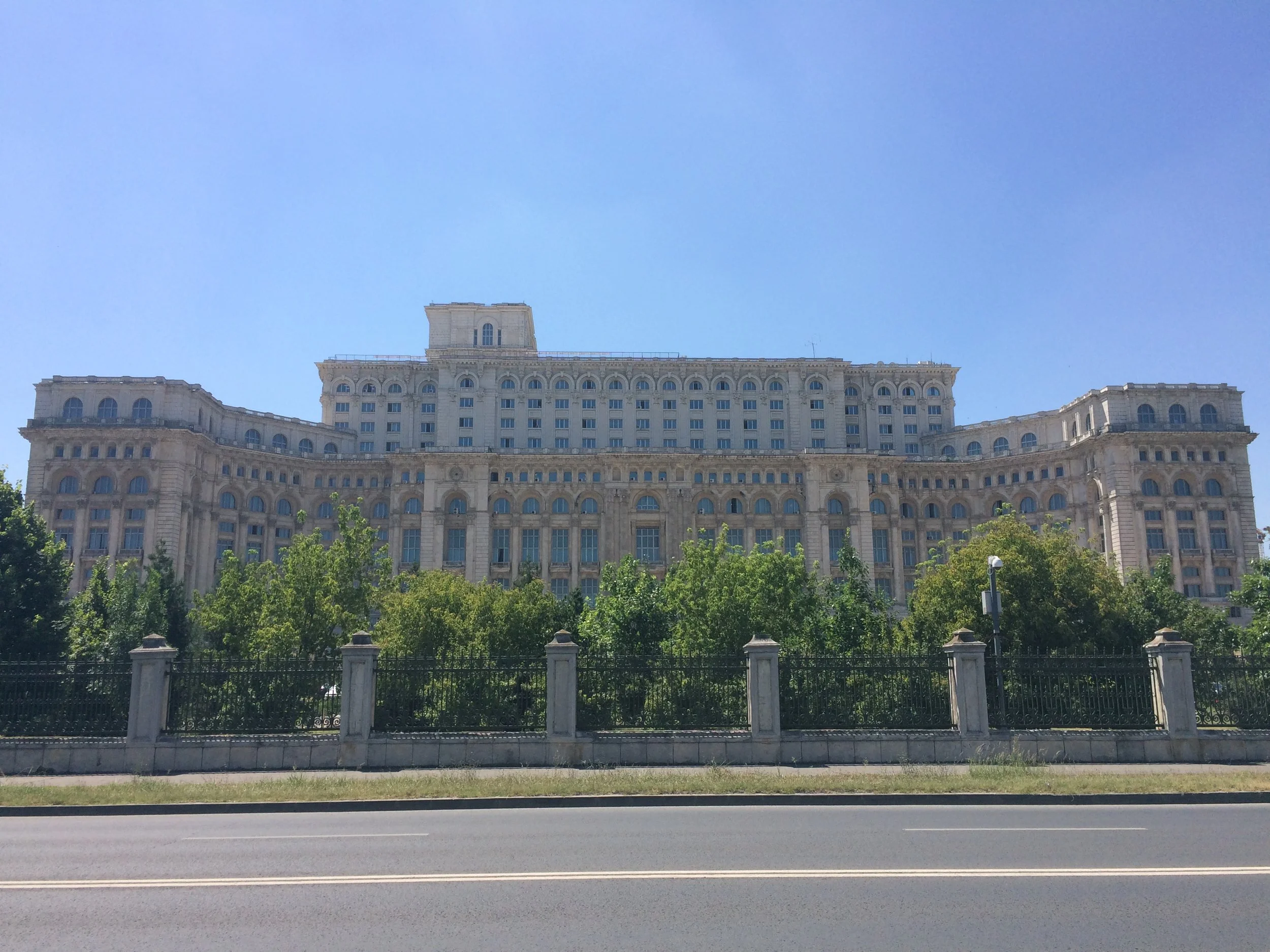 Exterior of the Palace on the north side