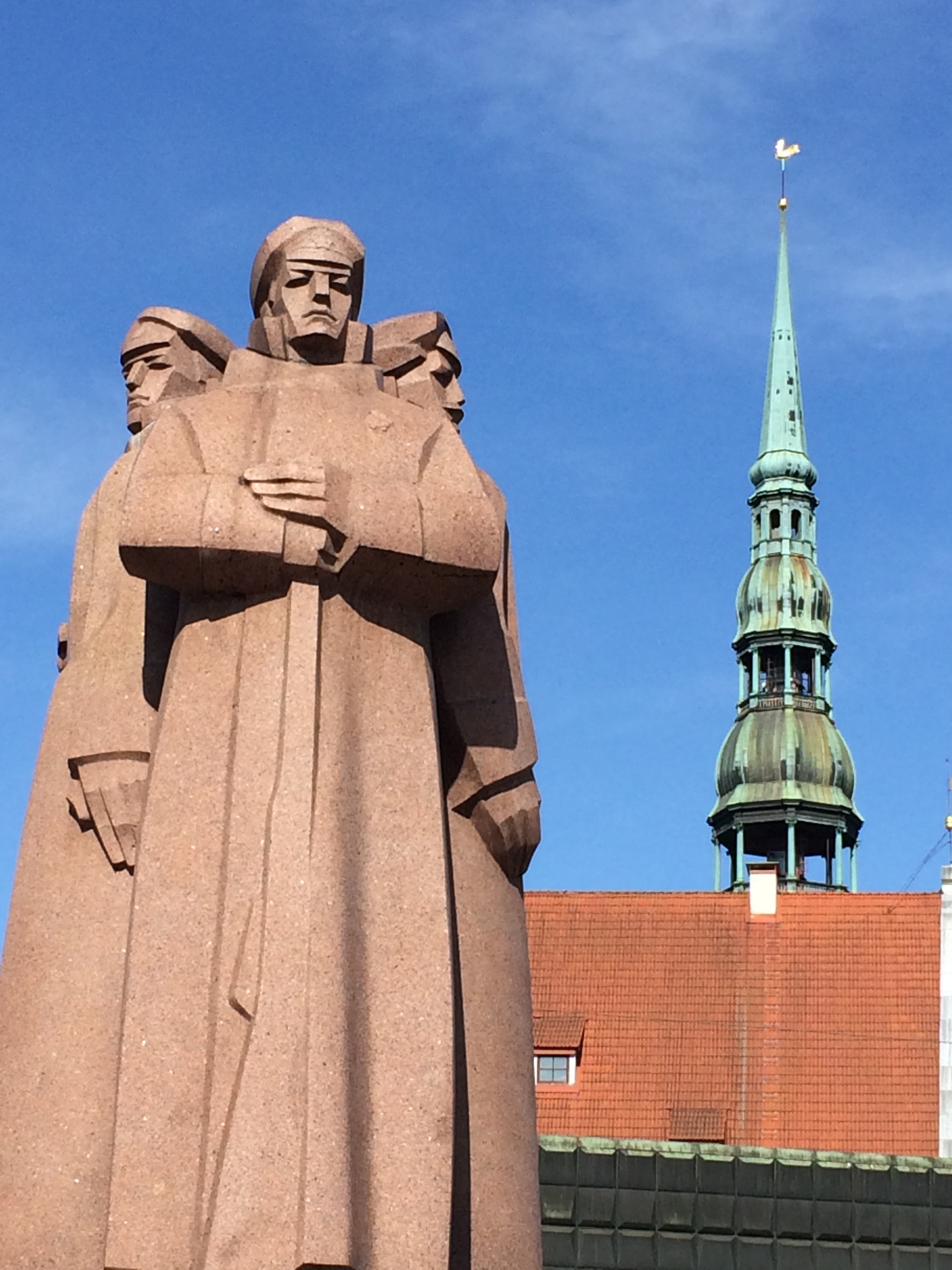 The Red Rifleman and the Church of the Chicken, er St. Peter's Church