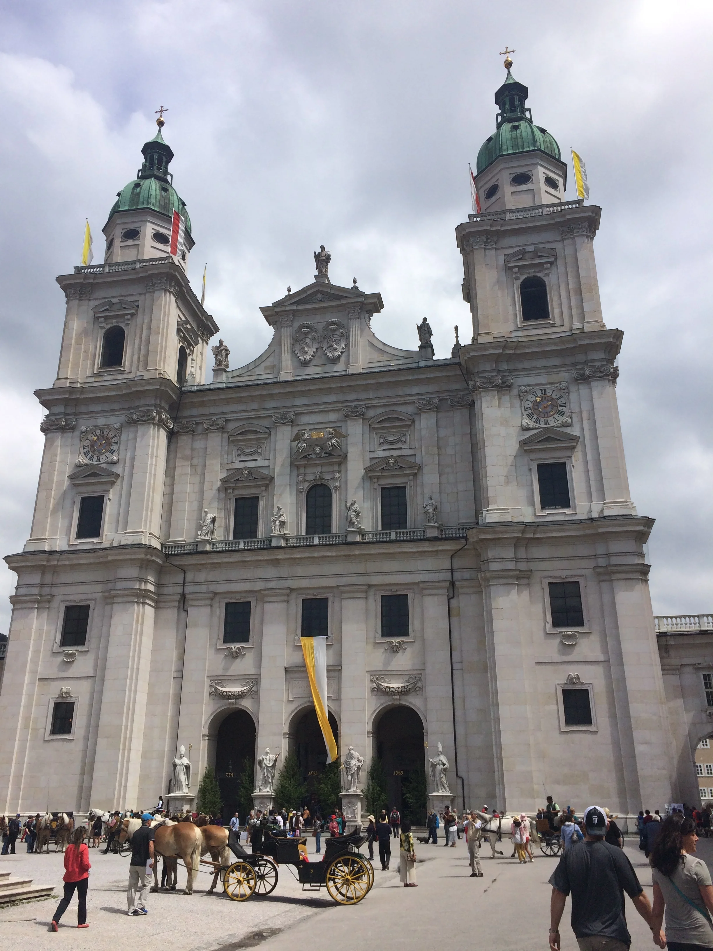 Salzburg Cathedral (not where they filmed the wedding scenes)
