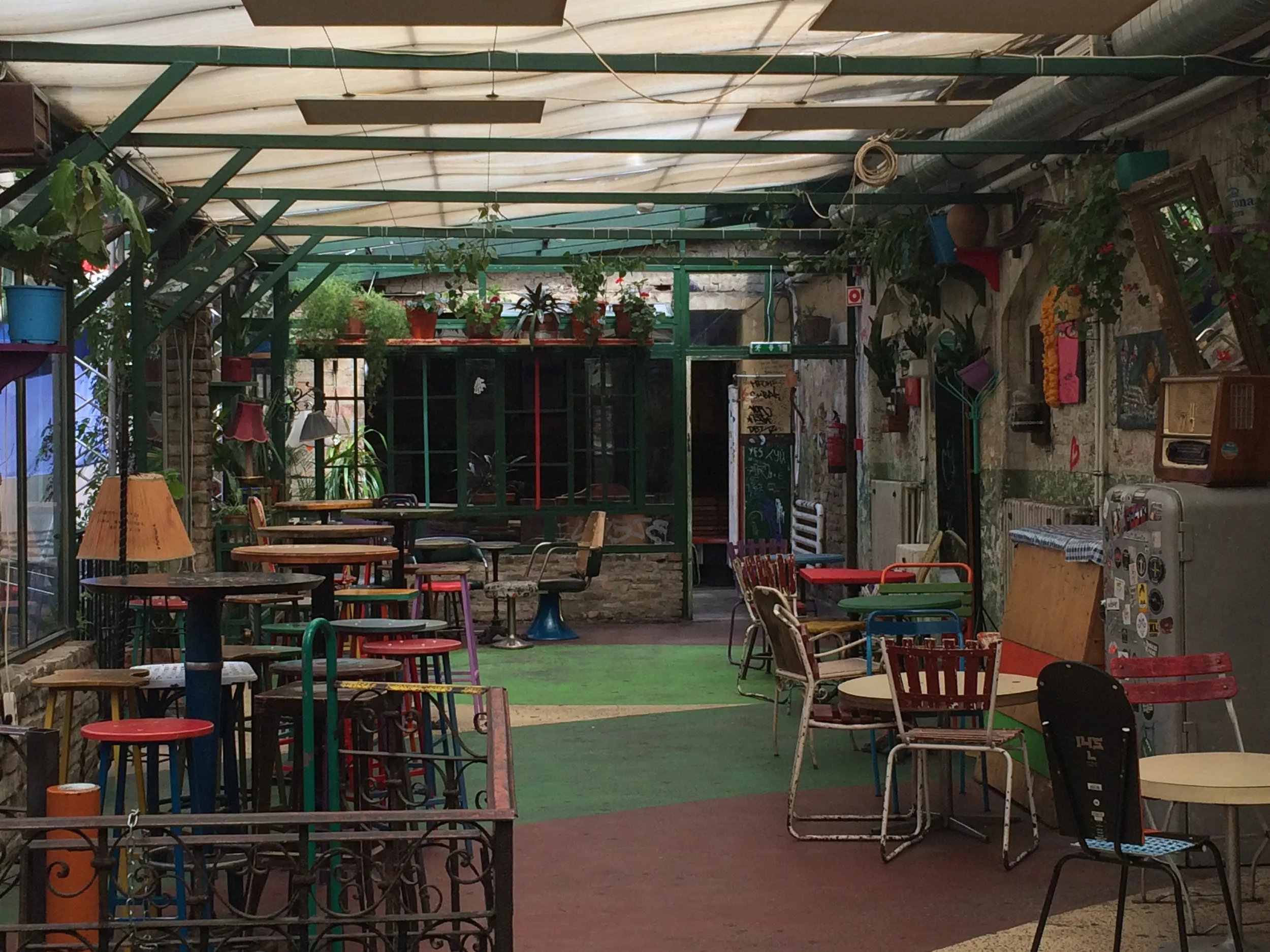 Downstairs patio