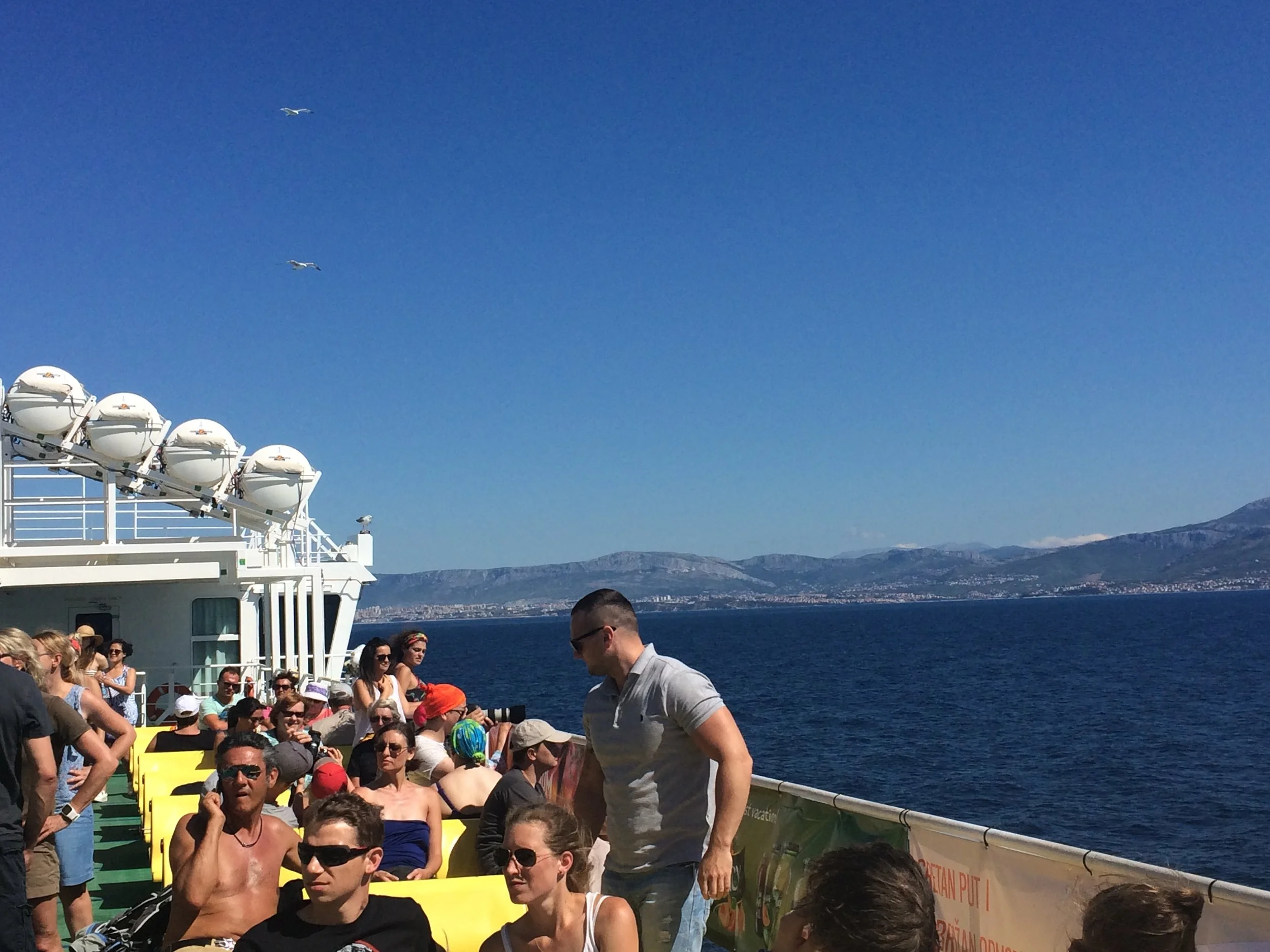 Ferry from Split to Supetar, Brac