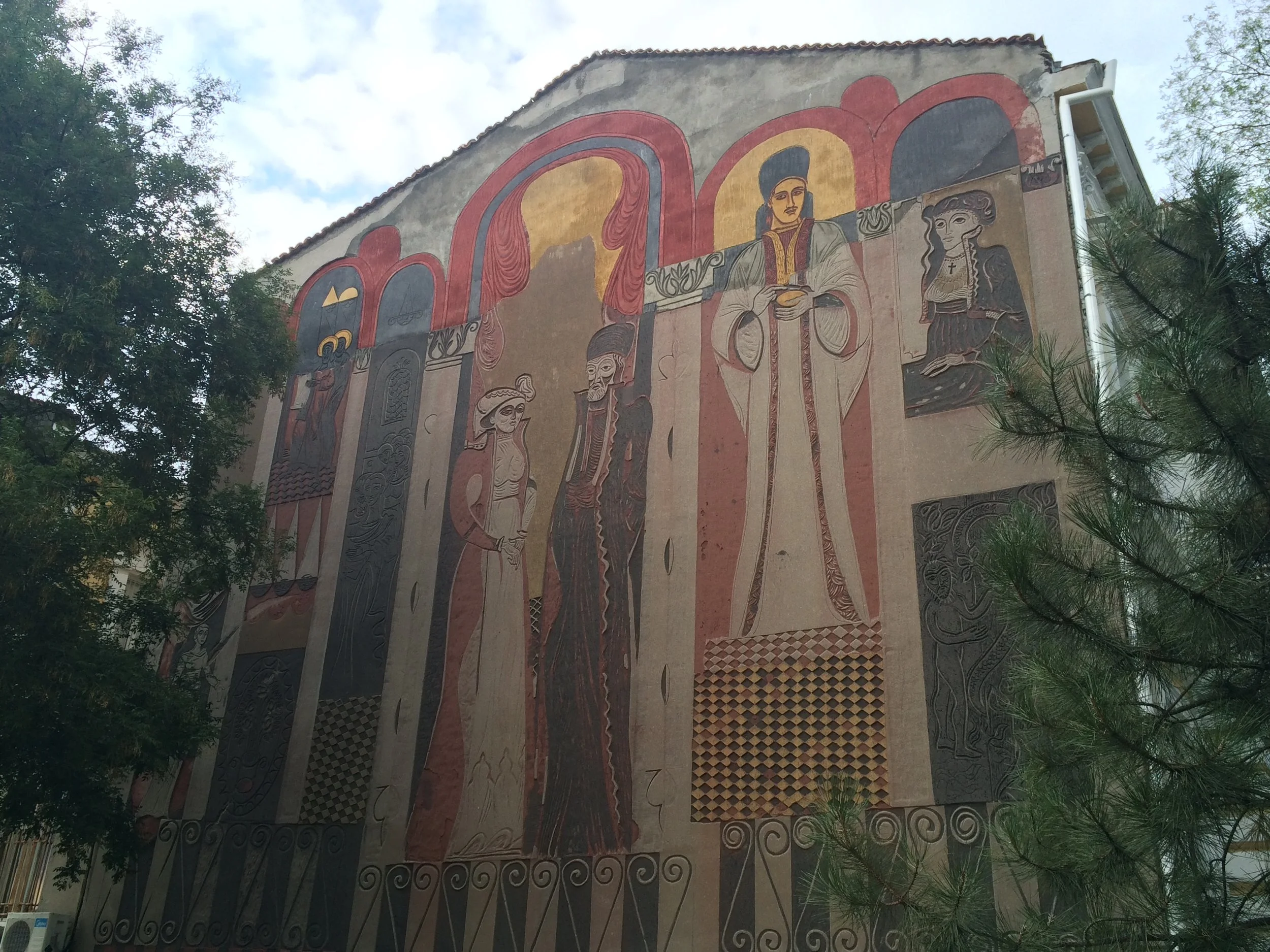 Mural in Plovdiv