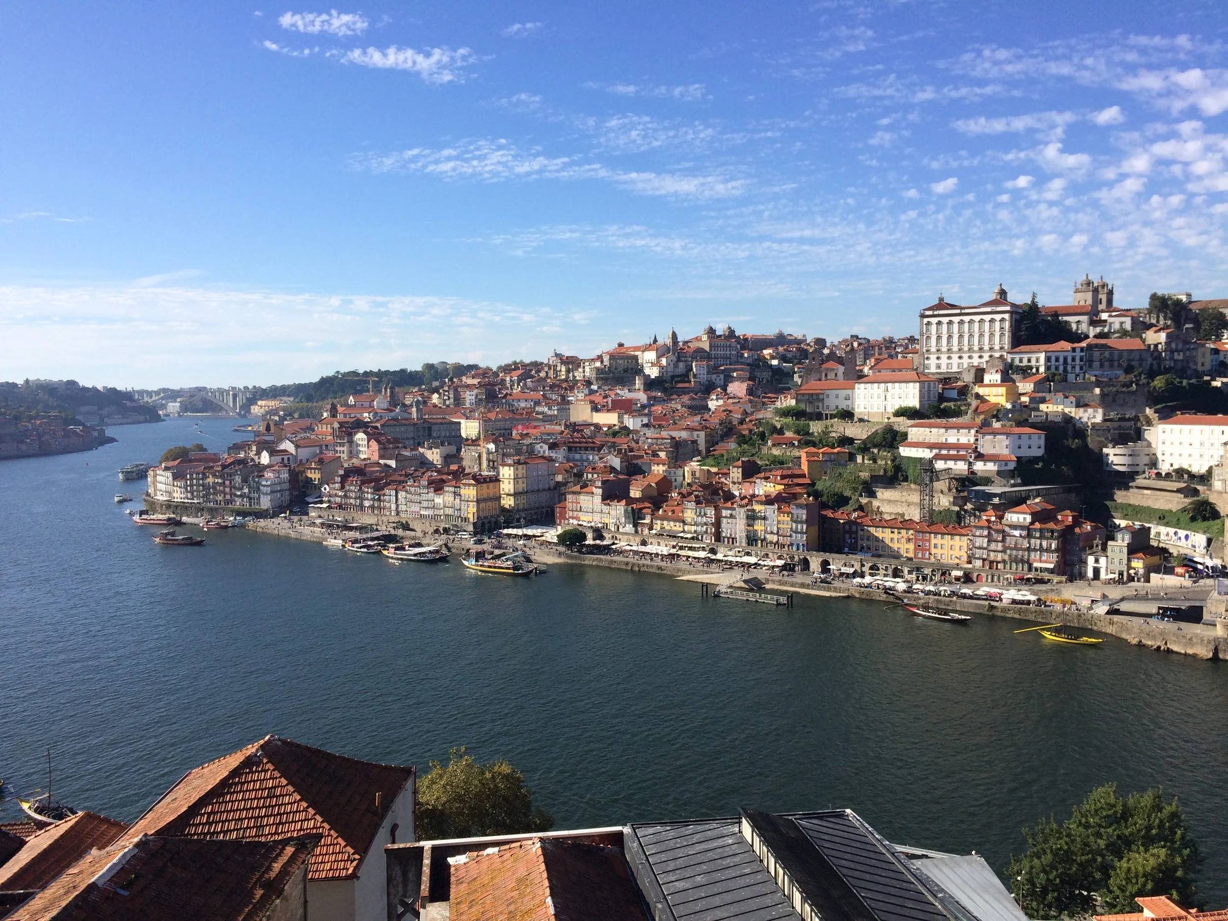 Porto's Ribeira (old city) on the River Douro