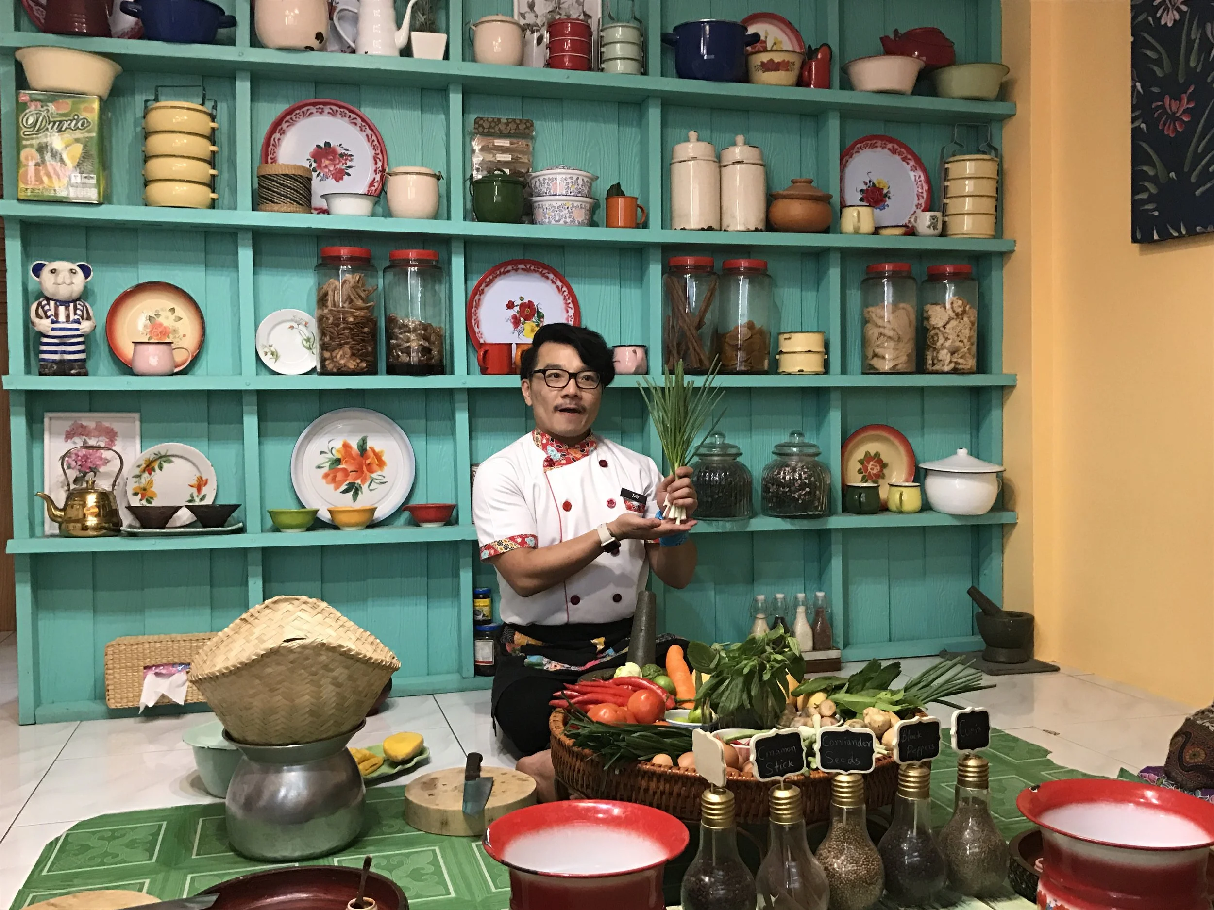Chef Jay, the friendliest guy in Bangkok.