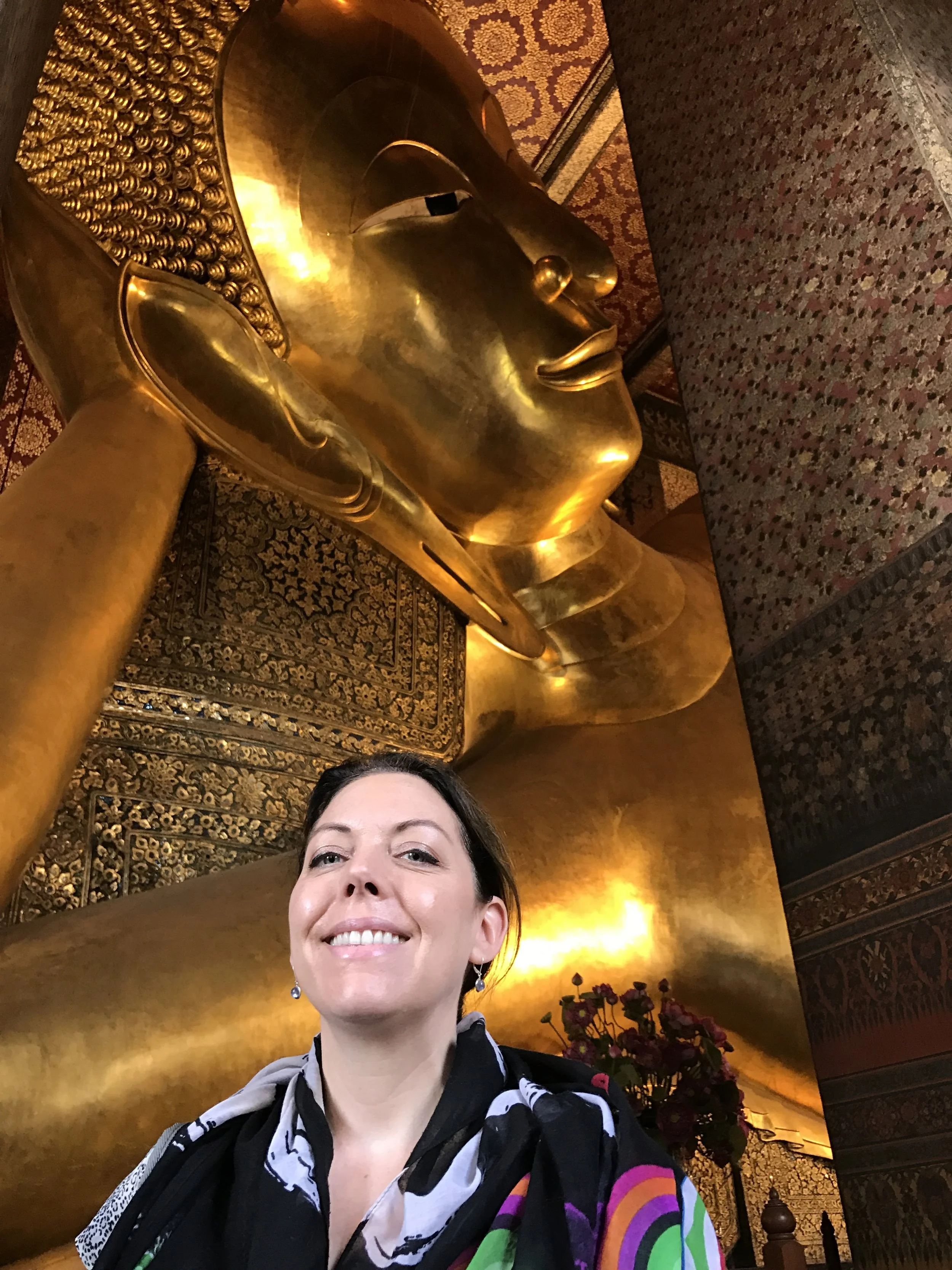 Reclining Buddha, Wat Pho temple, Bangkok