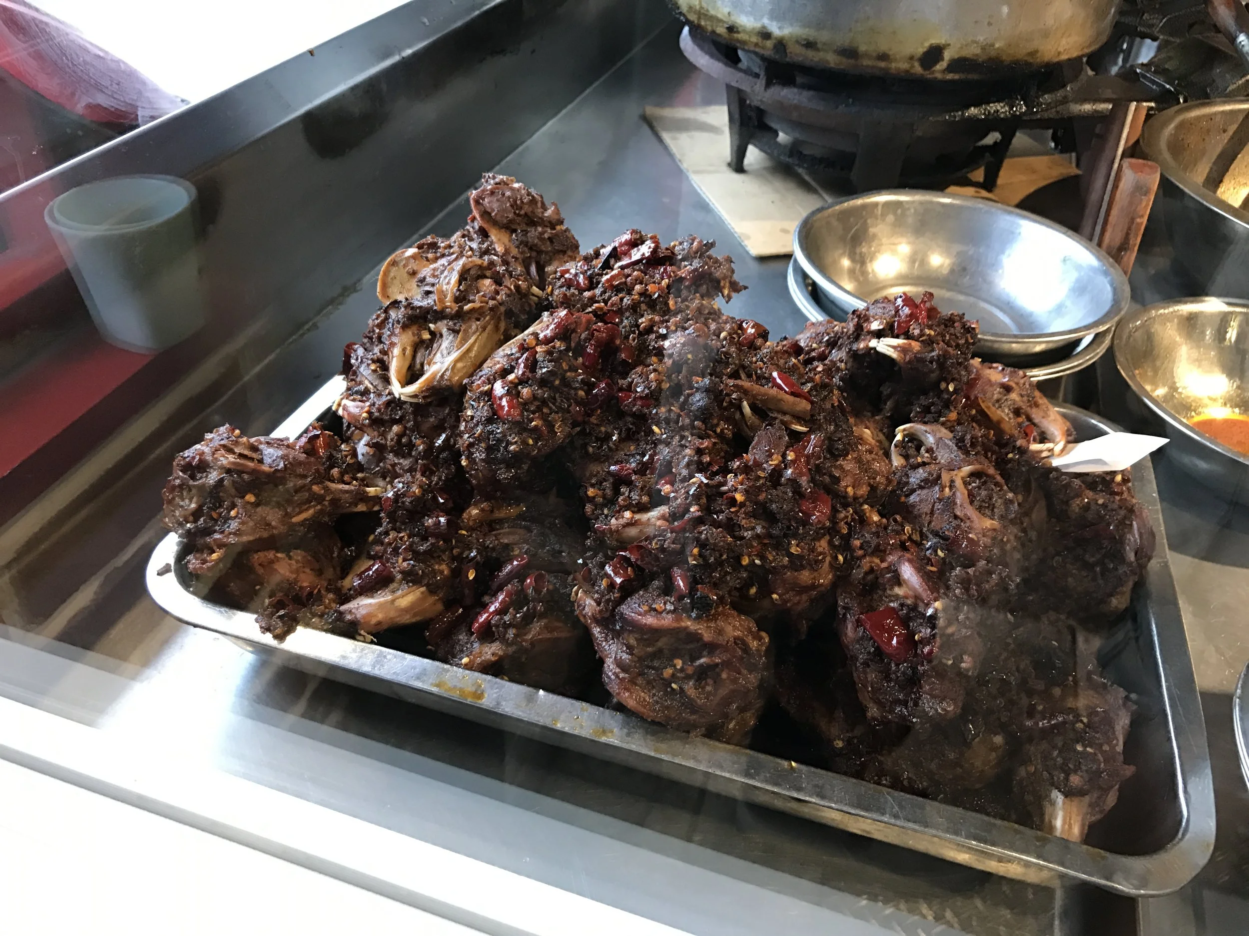 Rabbit heads in chili anyone?