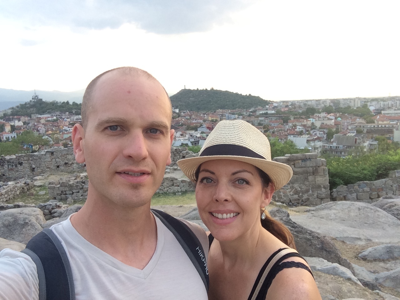 Nebet hill in Plovdiv, Bulgaria. July, 2016