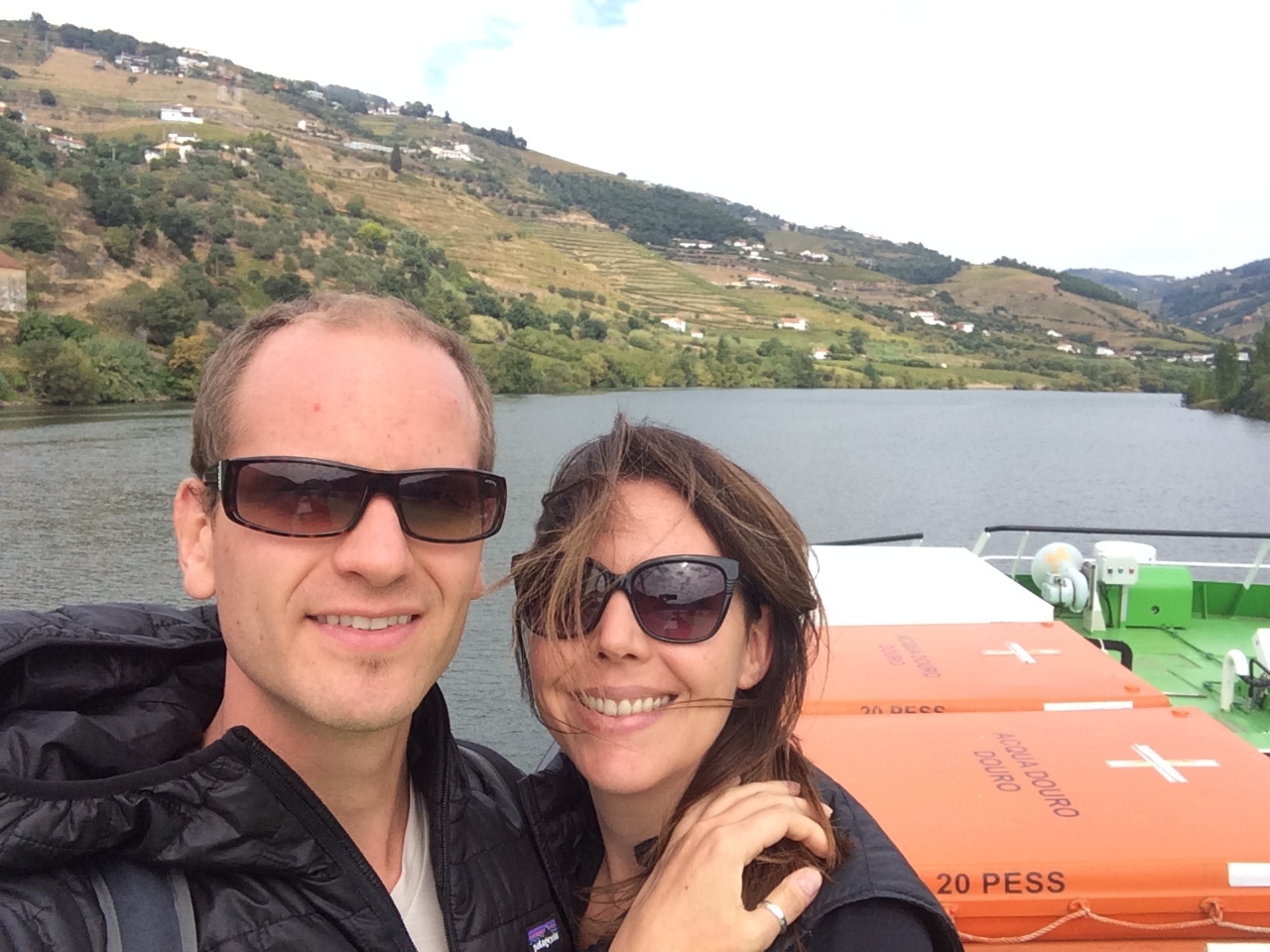 Douro Valley cruise near Porto, Portugal. October, 2016
