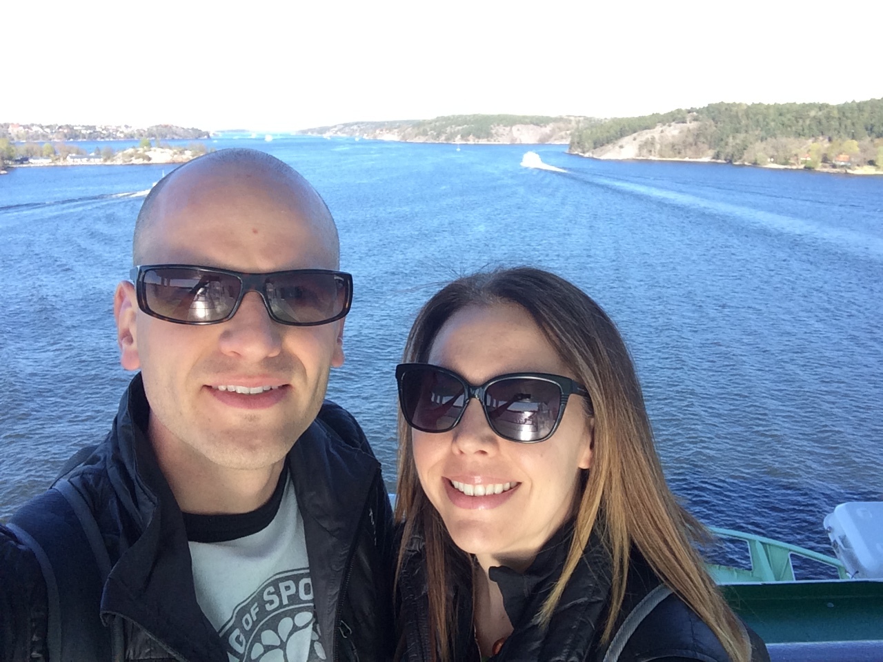 Cruise from Stockholm to Helsinki. April, 2016