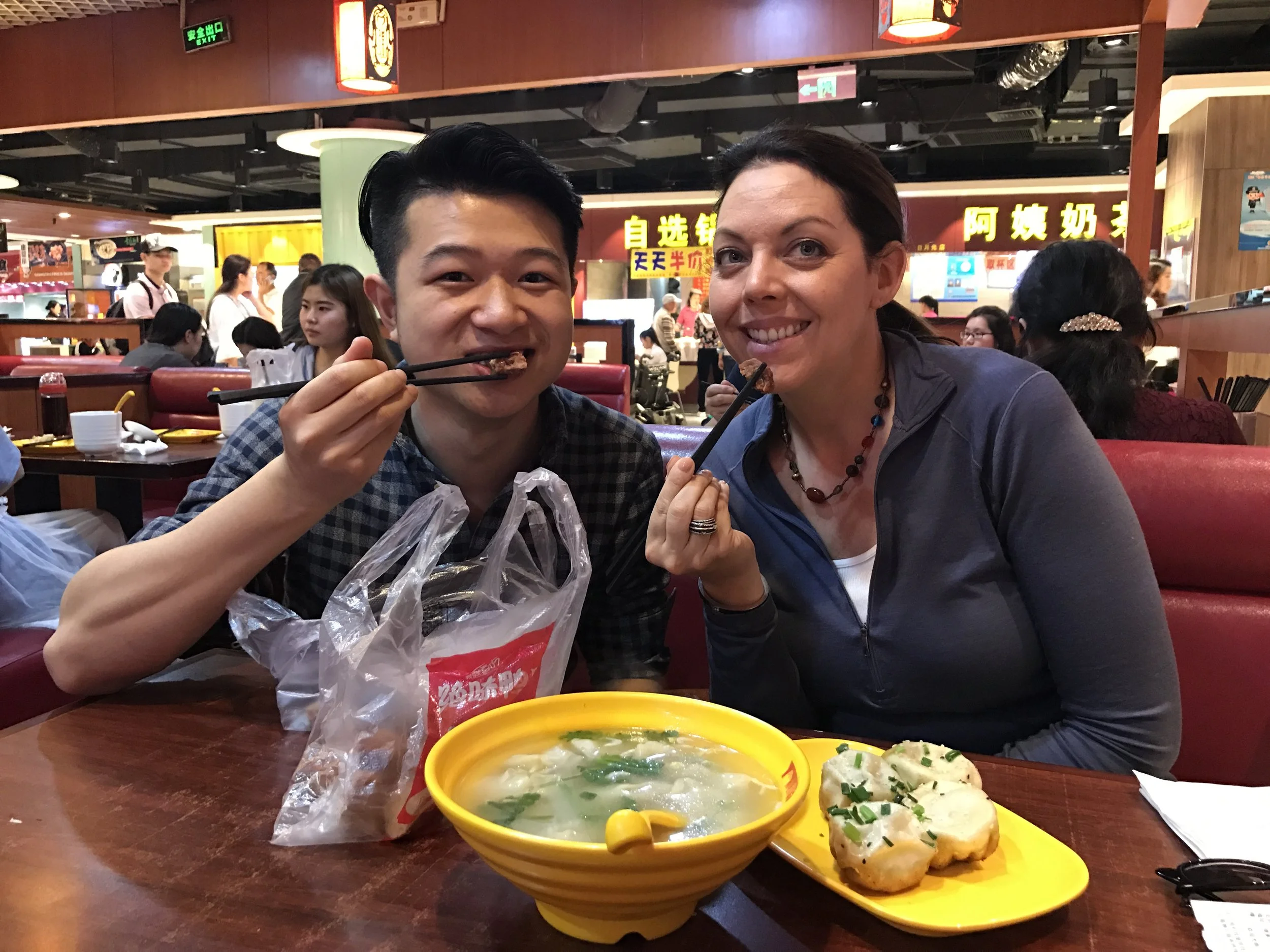Darren, dumplings and... duck necks?
