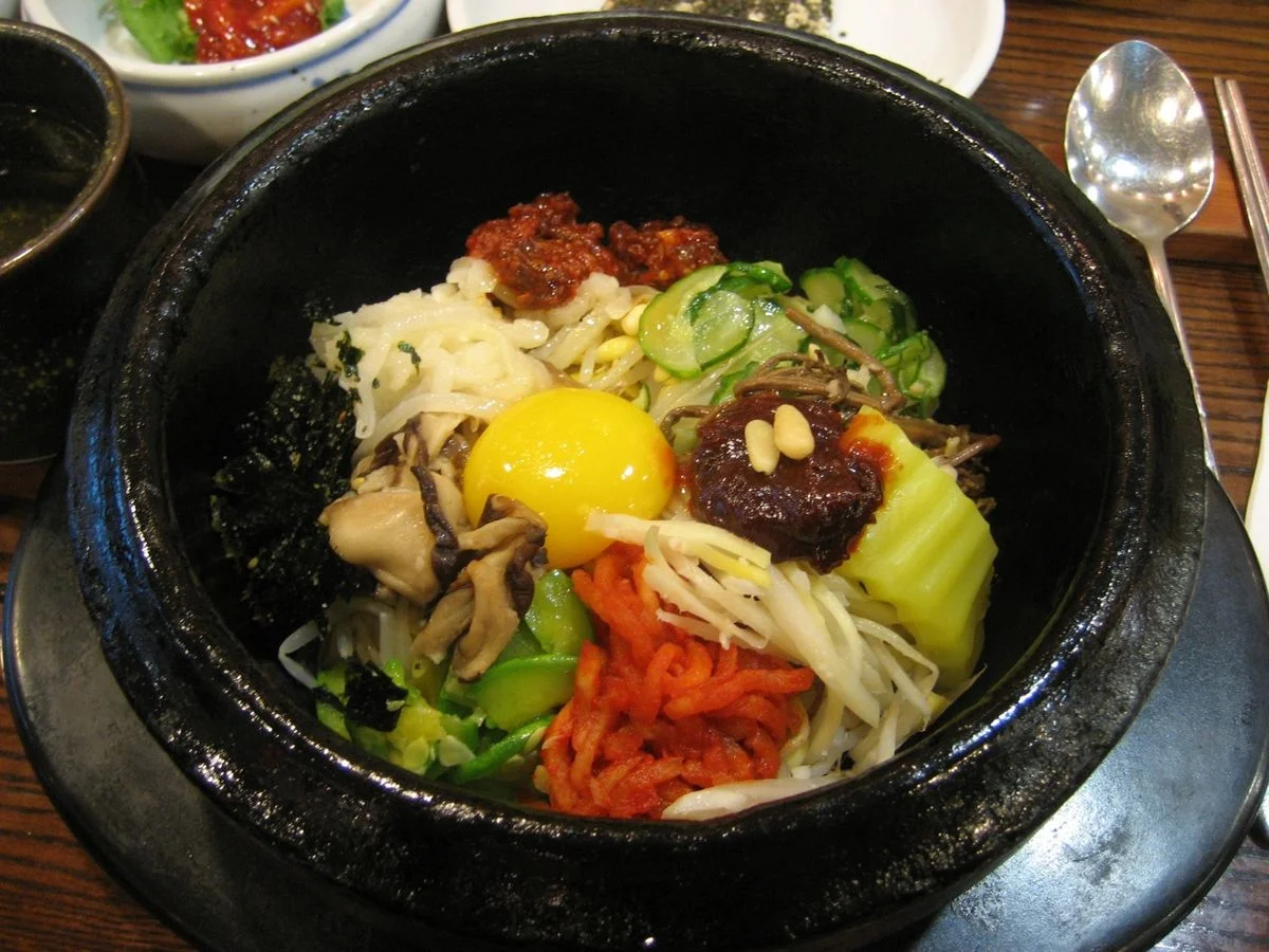 Korean bibimbap