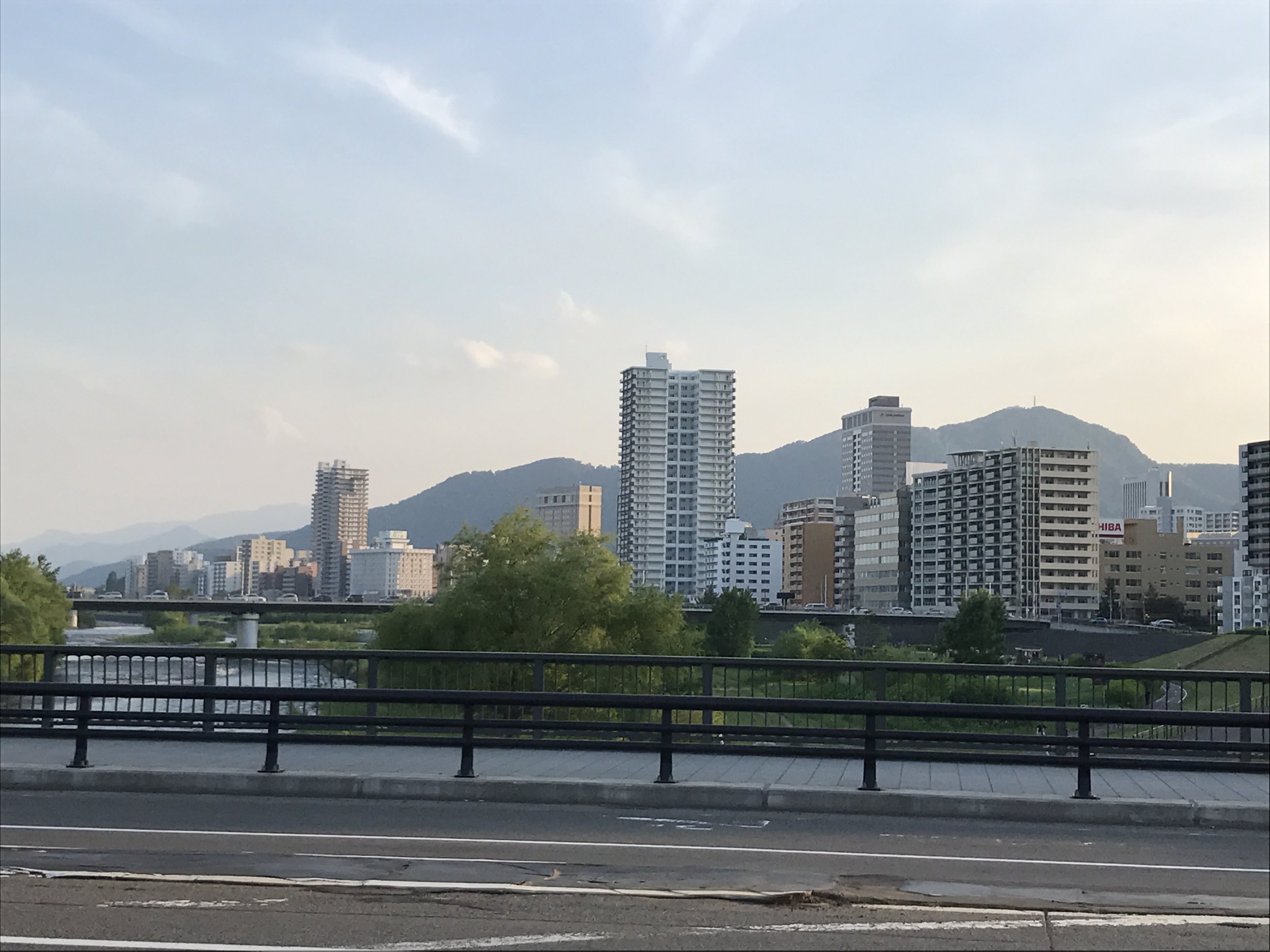 Mountains near Sapporo