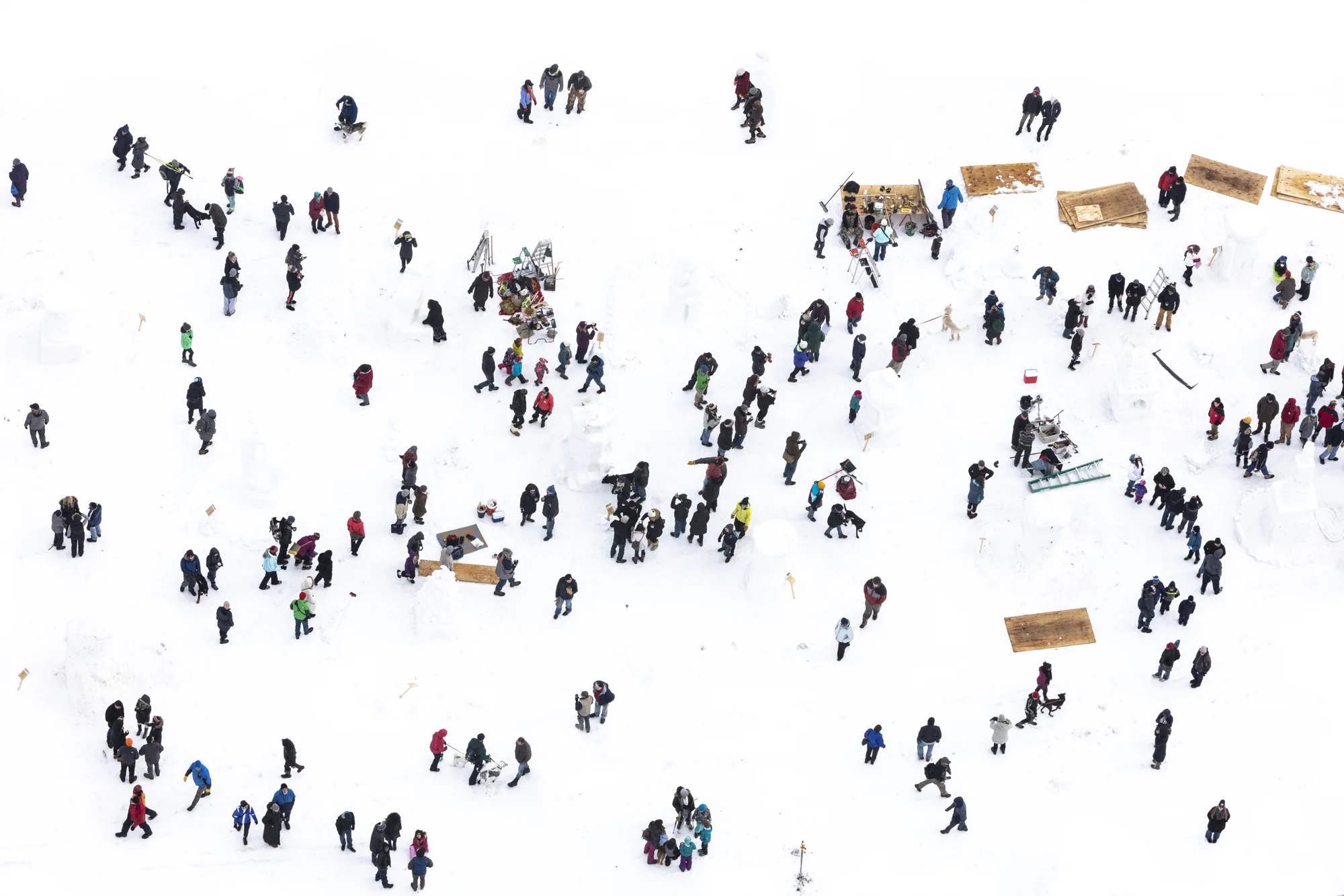  Winter Aerial in , , on Saturday, February 6, 2019. 

Photo by Jenn Ackerman
@ackermangruber 
