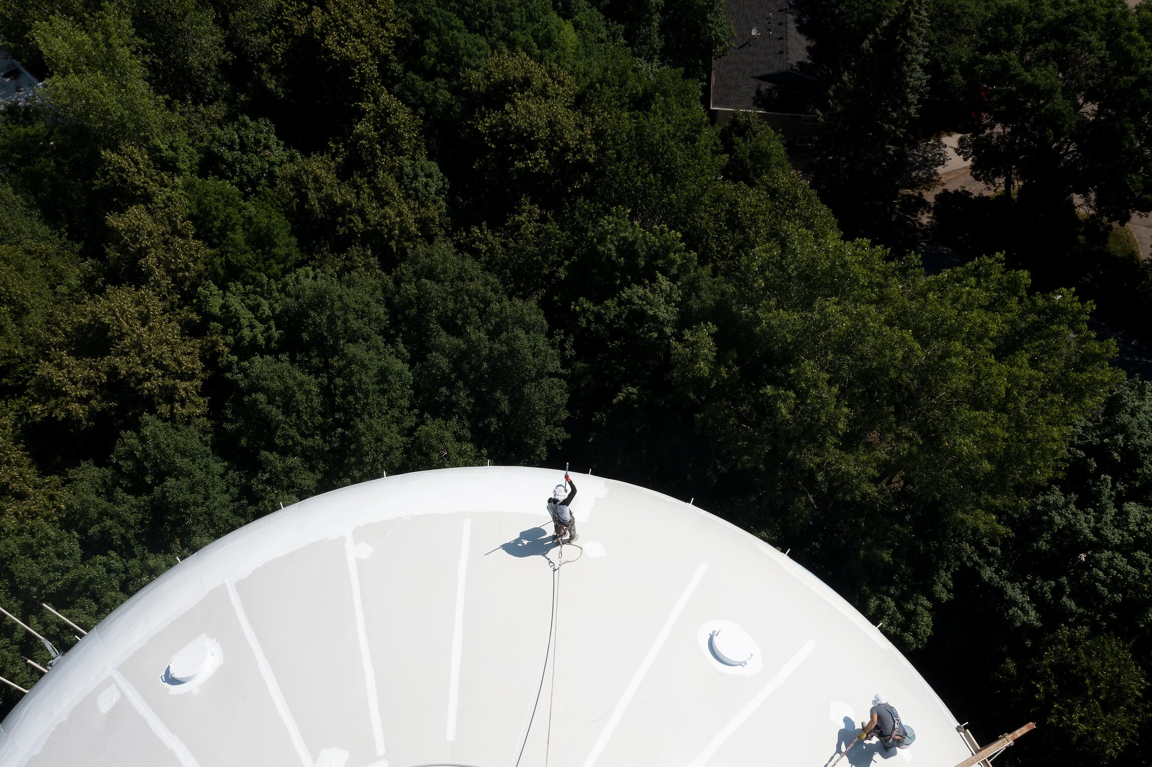 Water Tower Restoration for Inc. Magazine