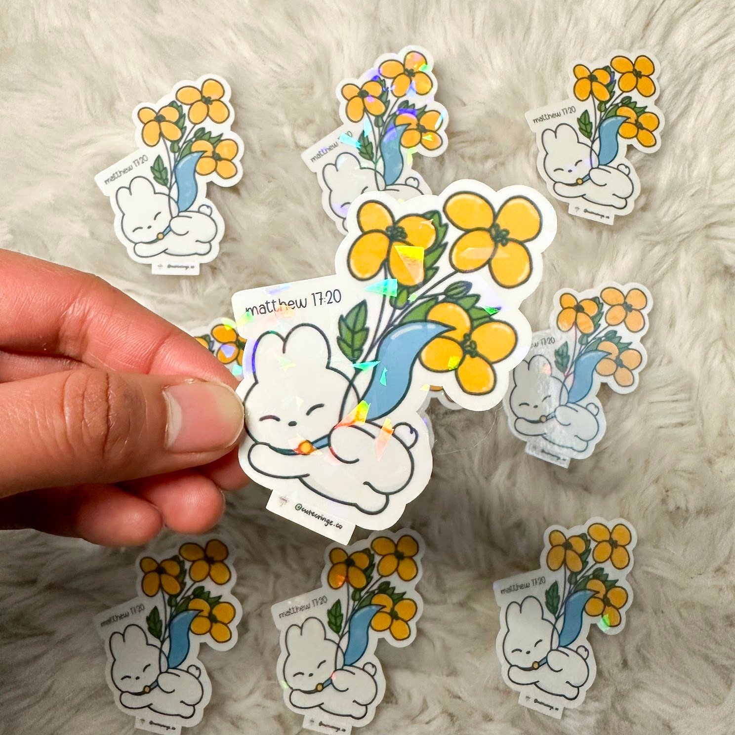 OMK Sticker "Mustard Seed Bunny"