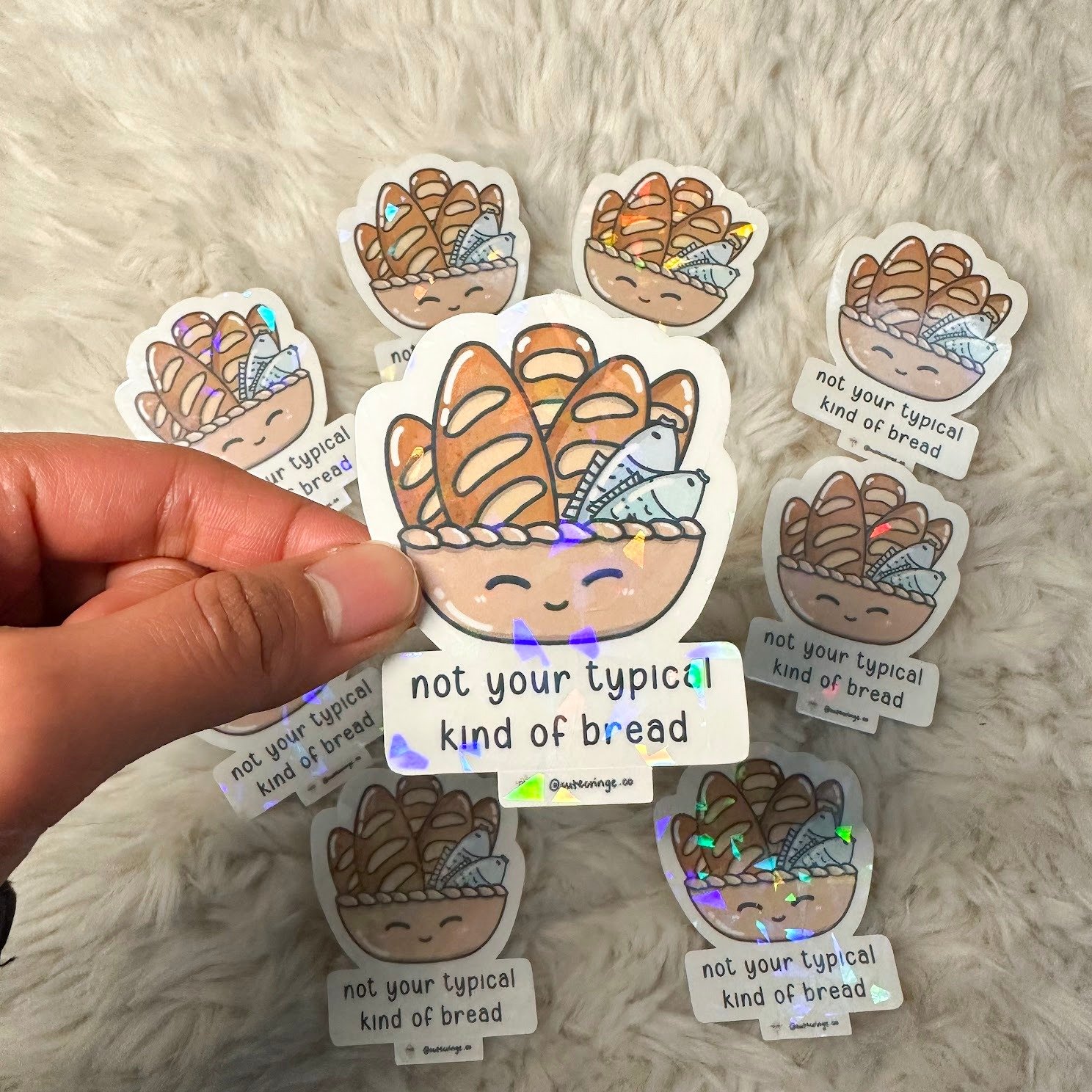 OMK Sticker "Not Your Typical Bread"