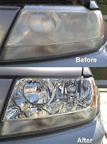 Image result for car headlights dirty inside