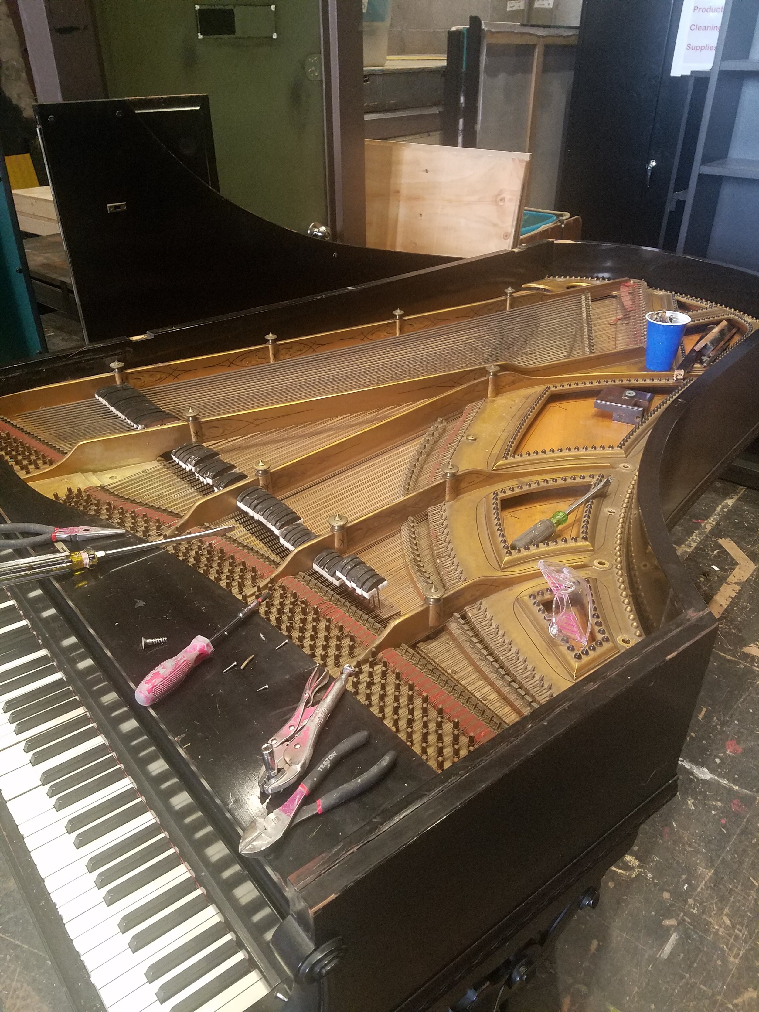 Piano for "Only Gold"
