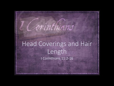 2018/10/28 - Head Coverings and Hair Length