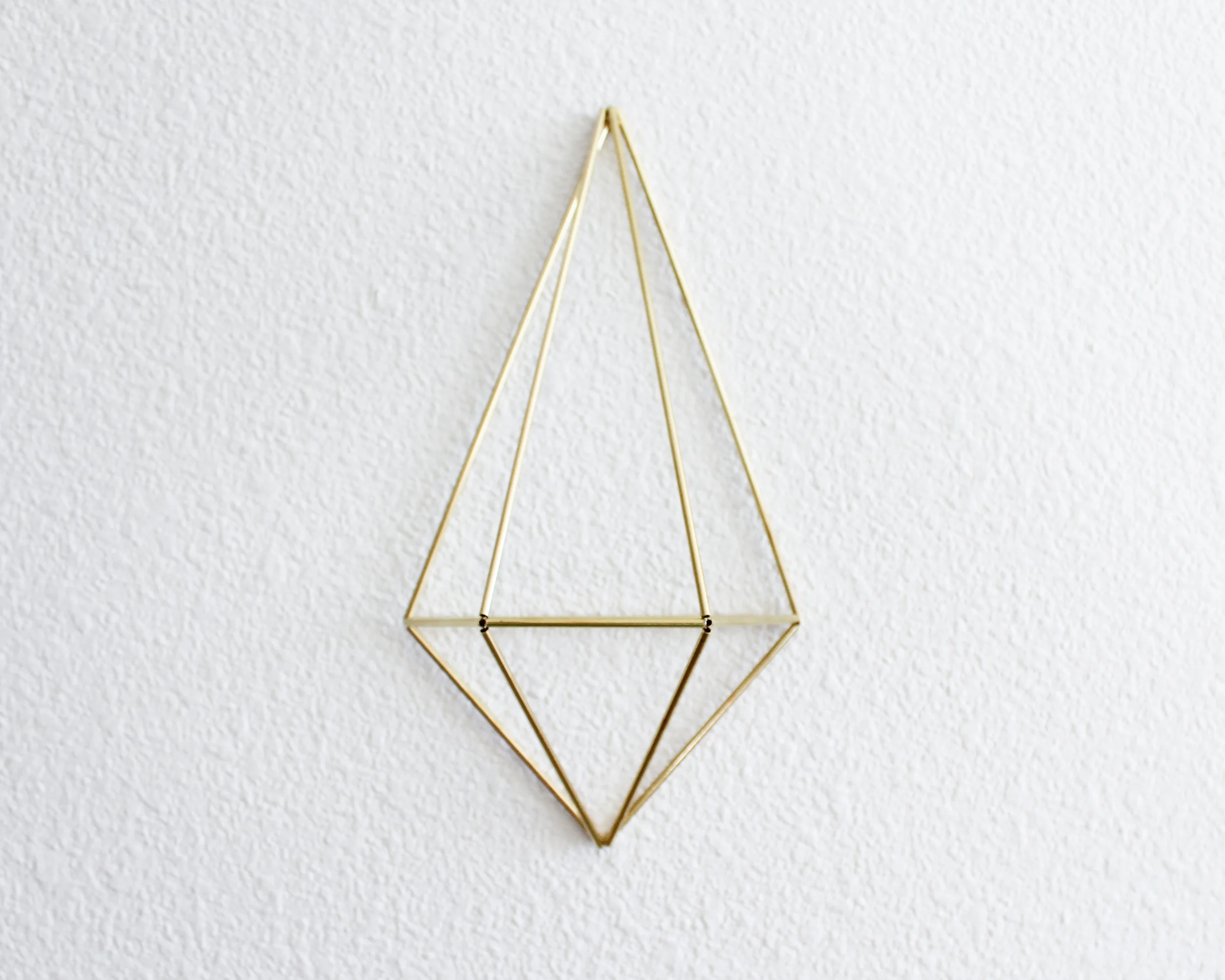 The Pear Diamond Wall Sconce by Handmade Sam*Made