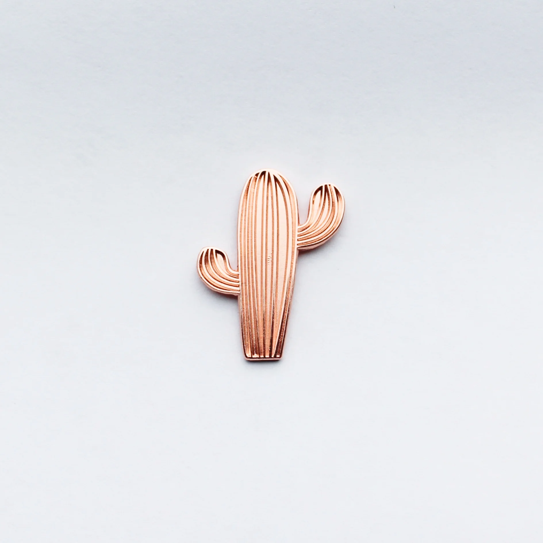Rose Gold Cactus Pin by Handmade SamMade 1.jpg