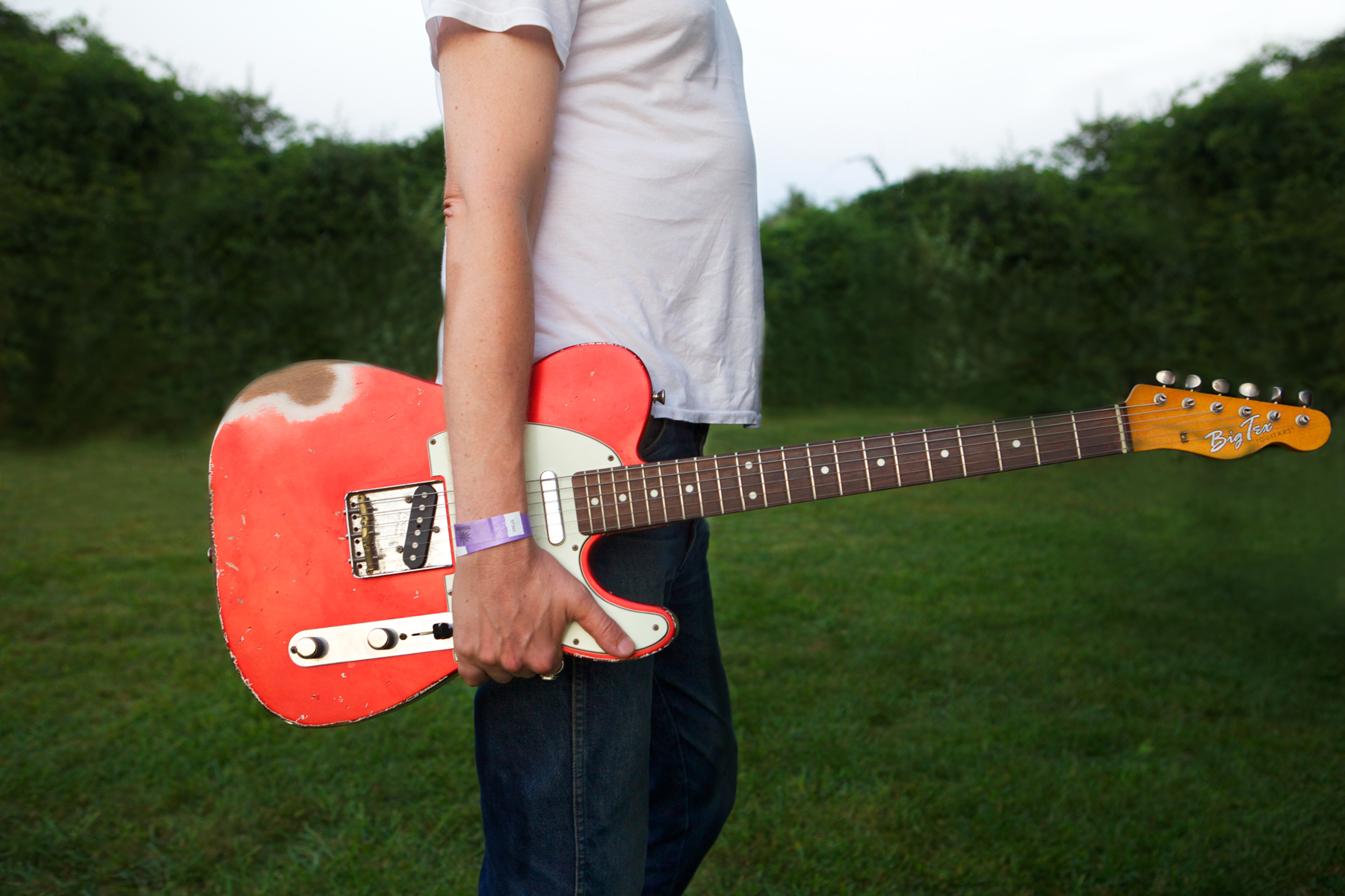 Backstage Guitarist