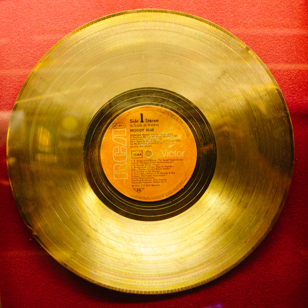 One of Many Gold Records