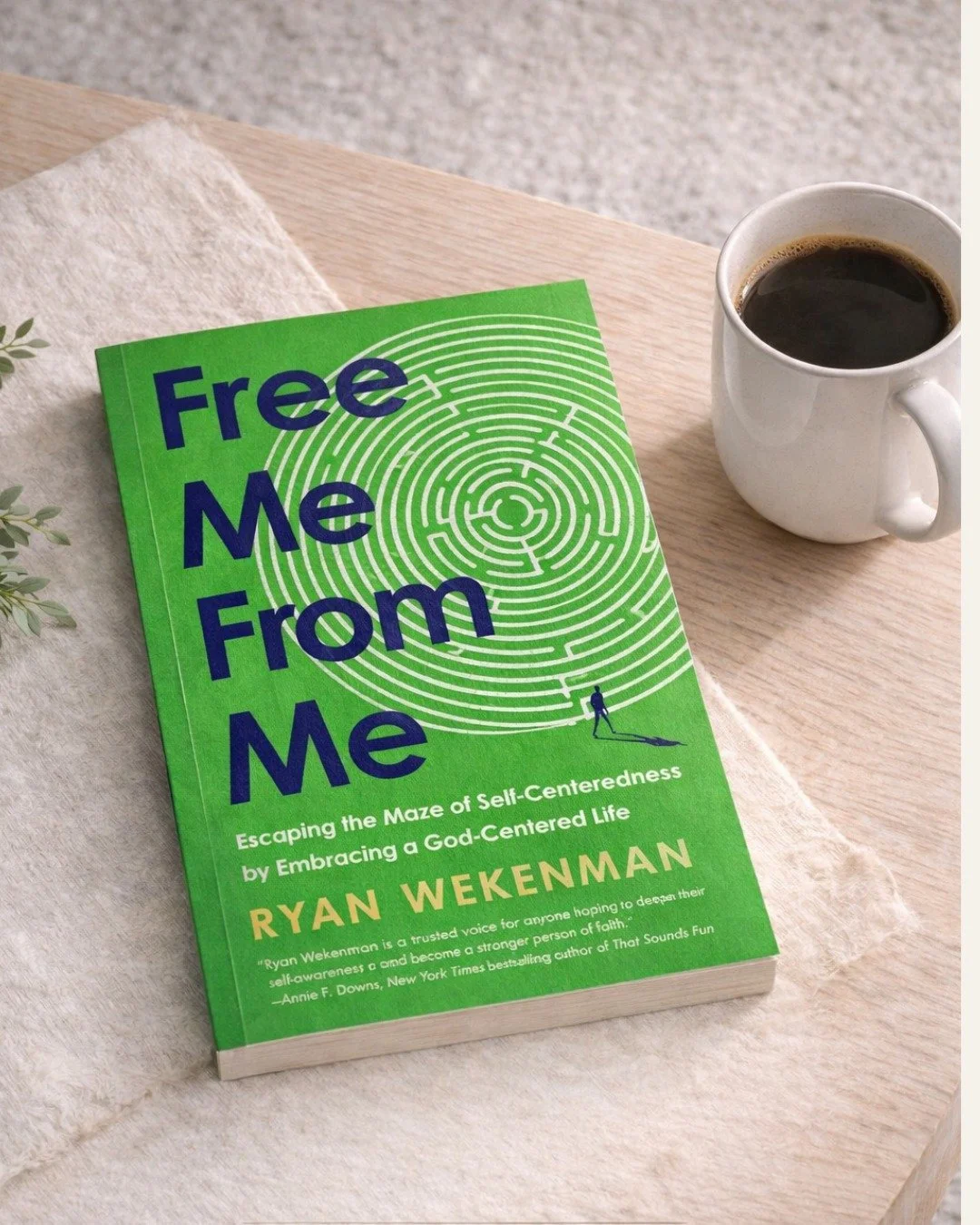 Congratulations to @ryanwekenman on the release of Free Me From Me: a thoughtful invitation to step beyond self-centeredness and into a more grounded, God-centered life.

Out now from @waterbrookmultnomah @penguinrandomhouse. We&rsquo;re proud to hav
