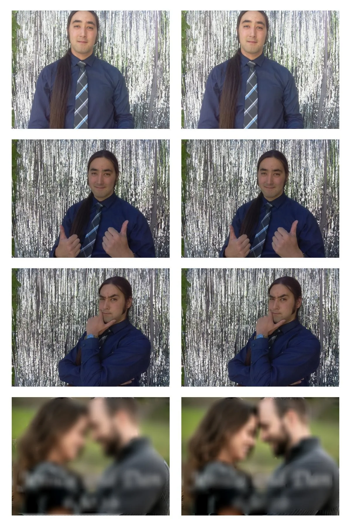 A final composited image - the event-specific bumper on the bottom is blurred out to protect the innocent.