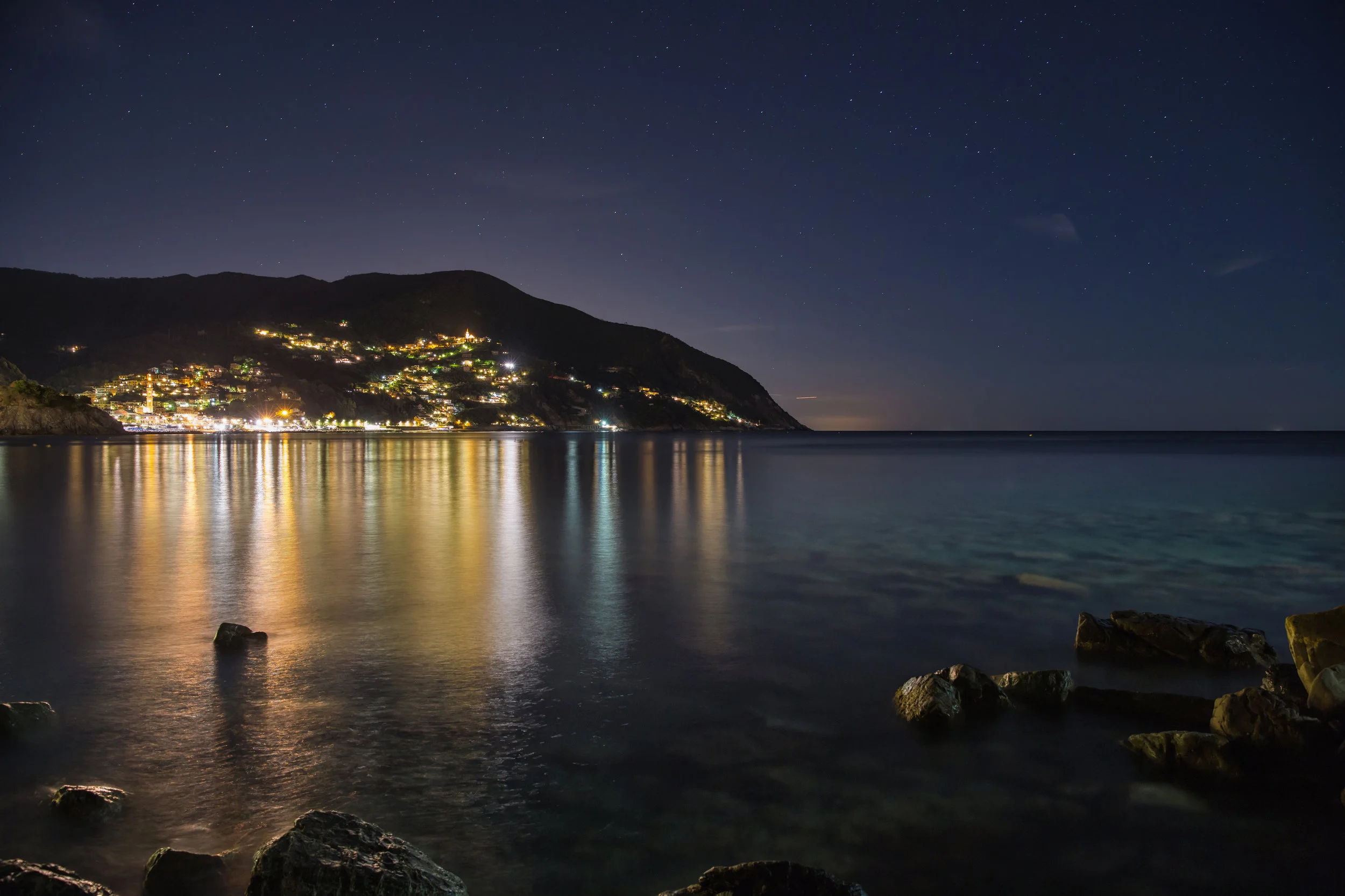 Midnight in Moneglia 