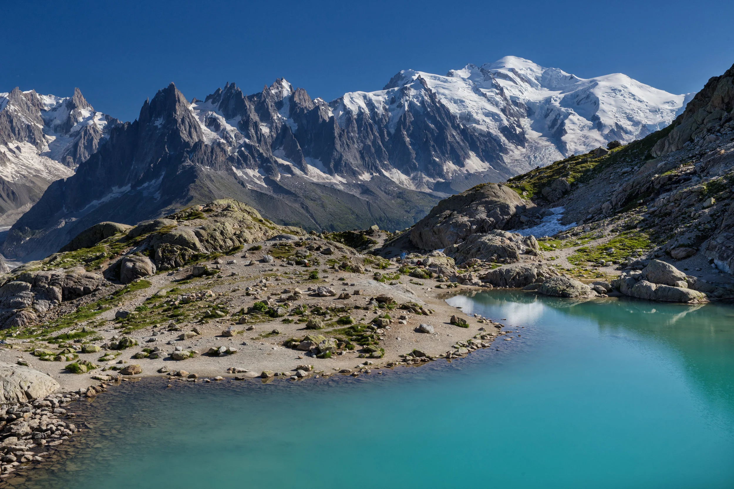 Lac Blanc et Mont Blanc