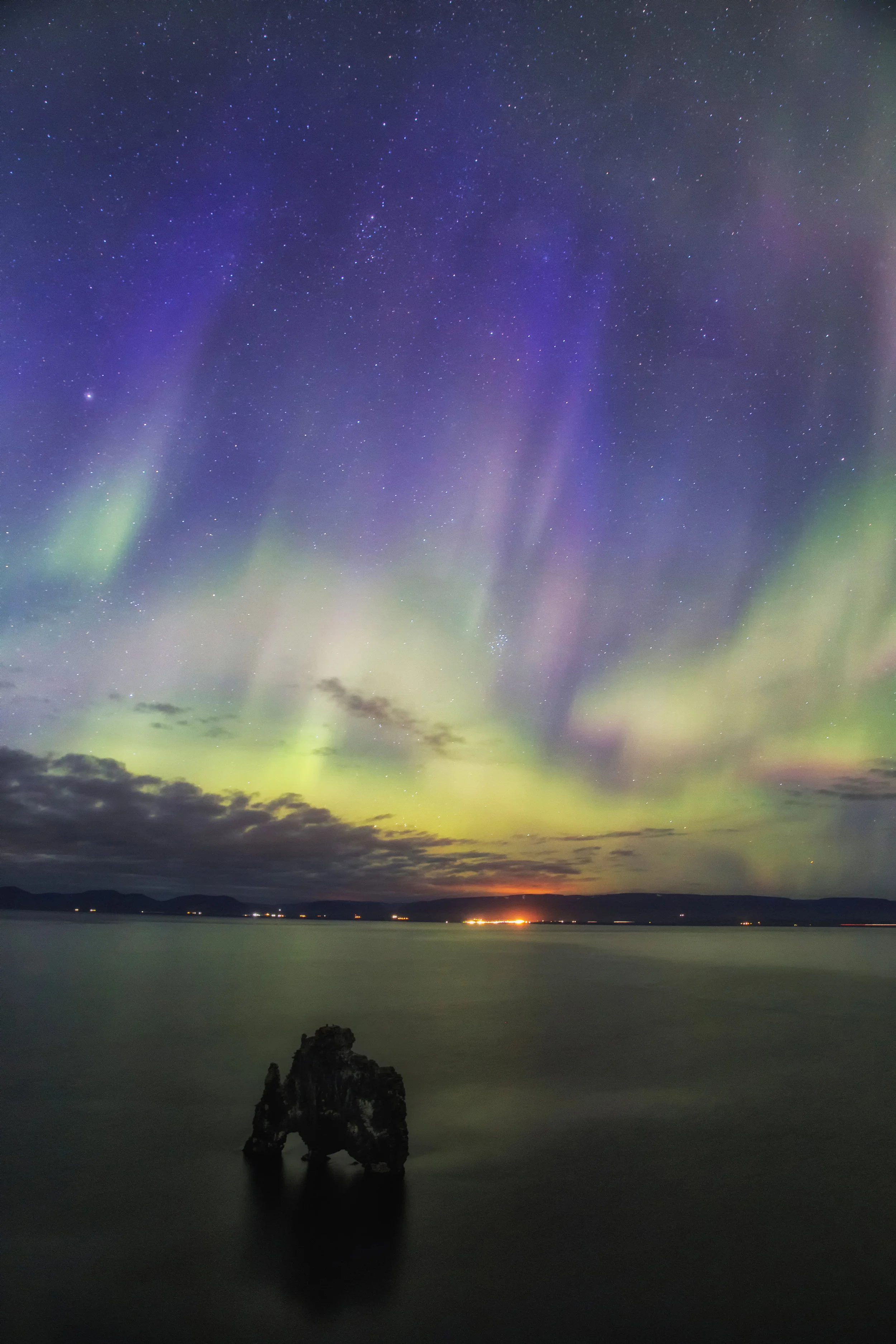 Light Over Hvítserkur