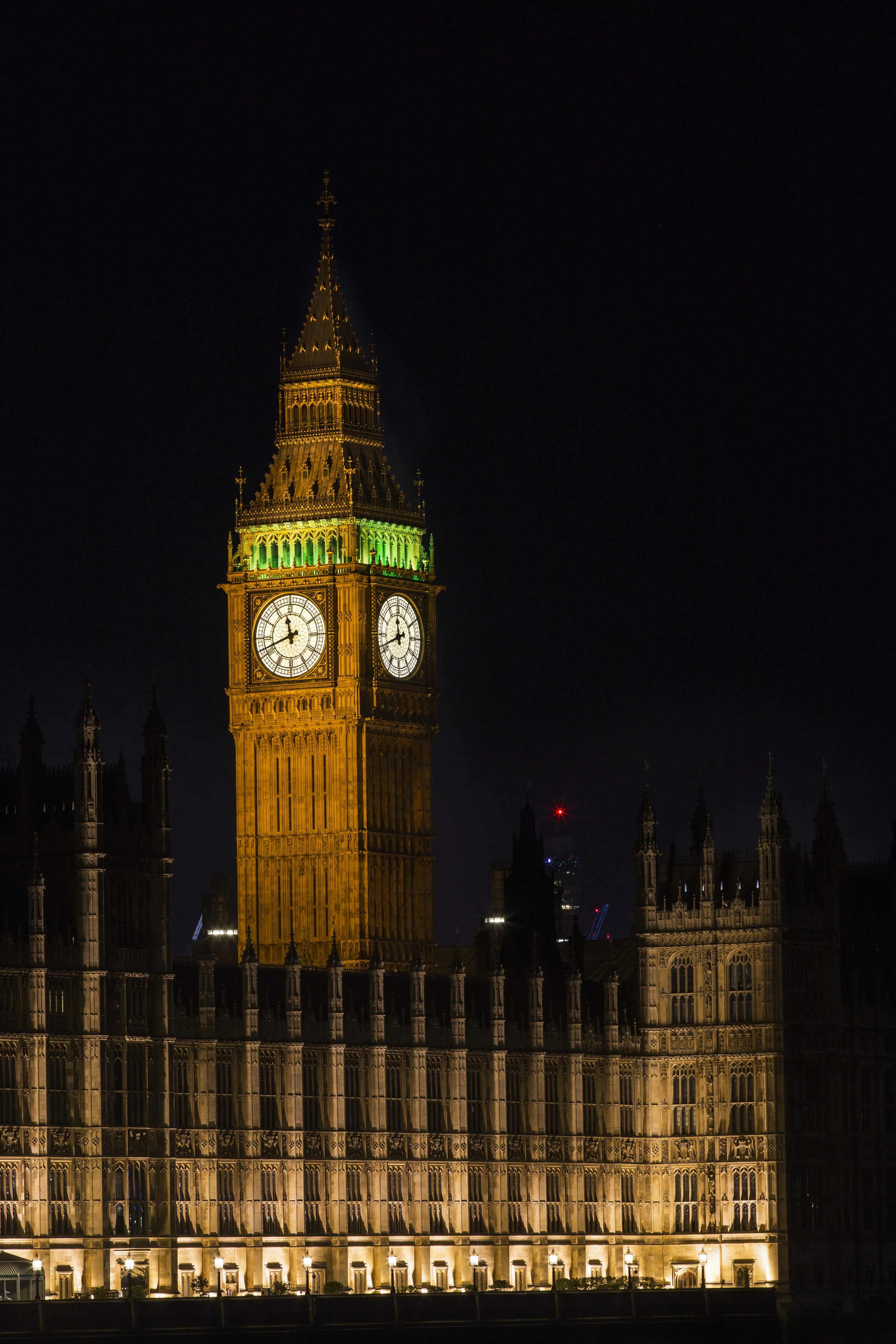 Nighttime at Big Ben