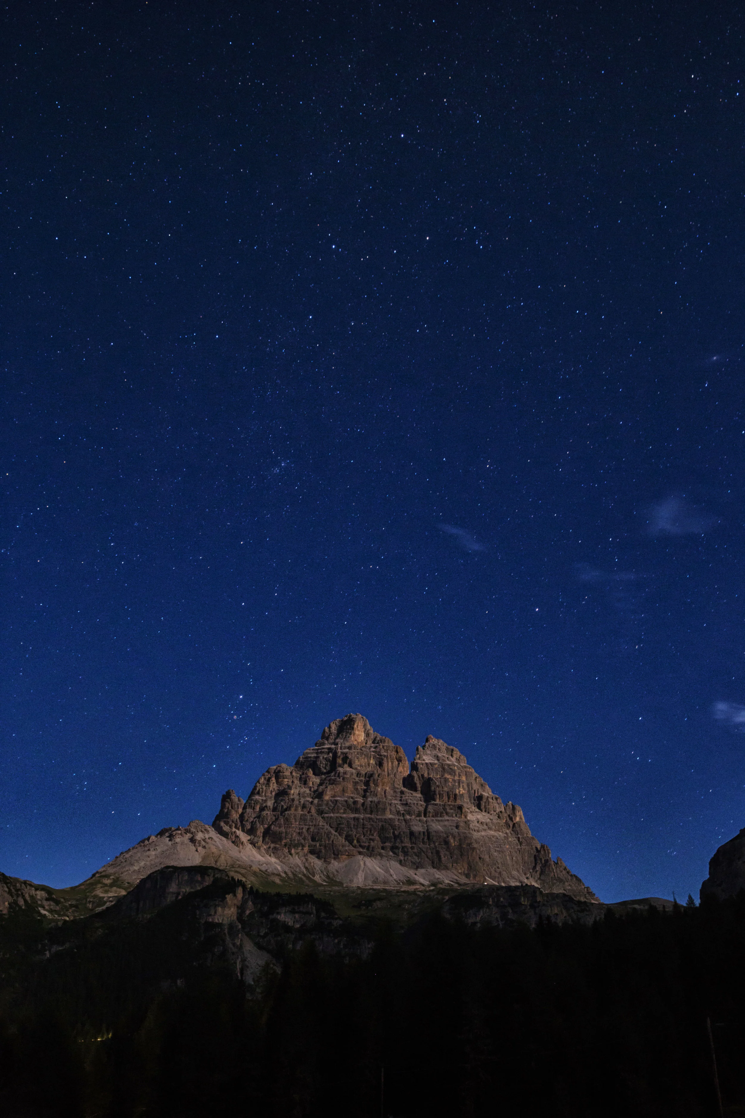 Midnight in the Dolomites 