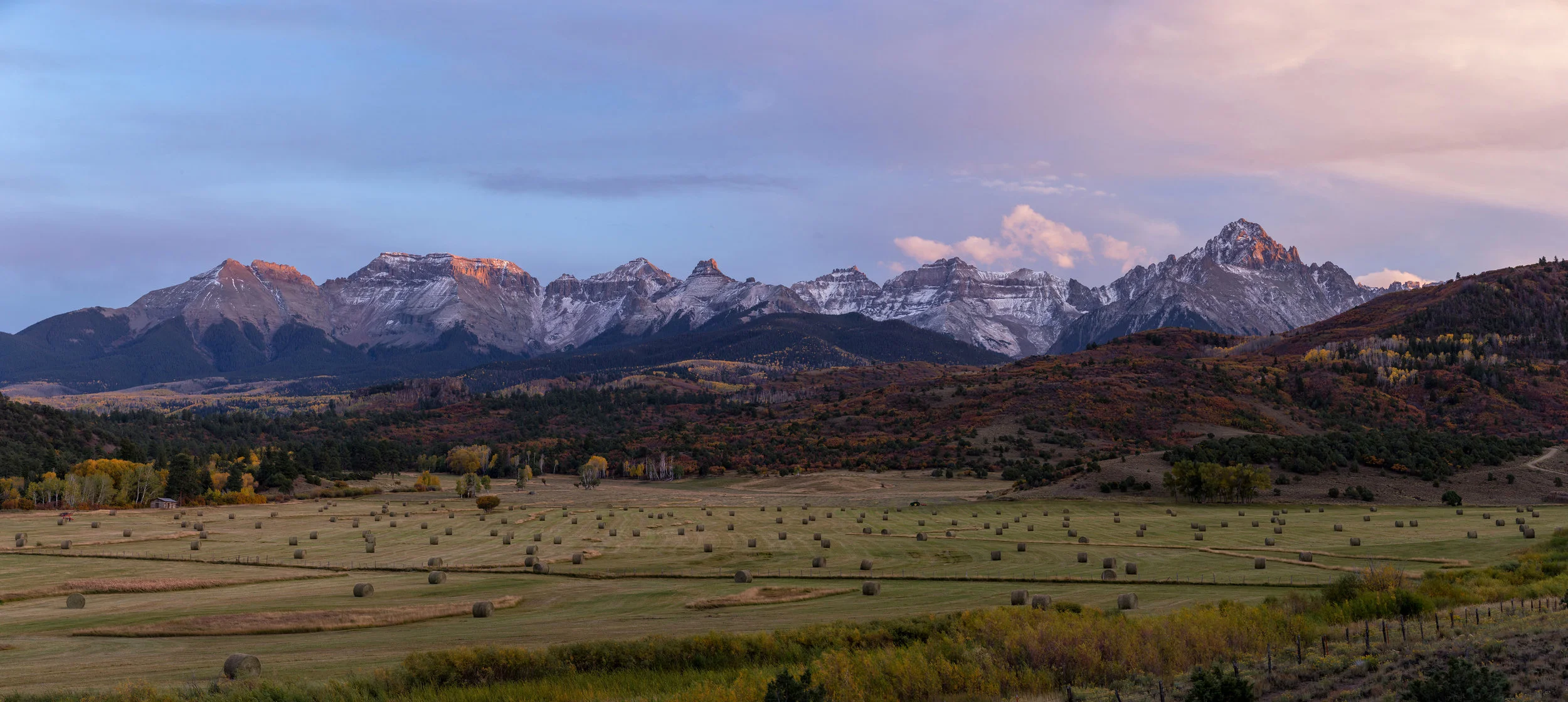 Sunset on the Divide 