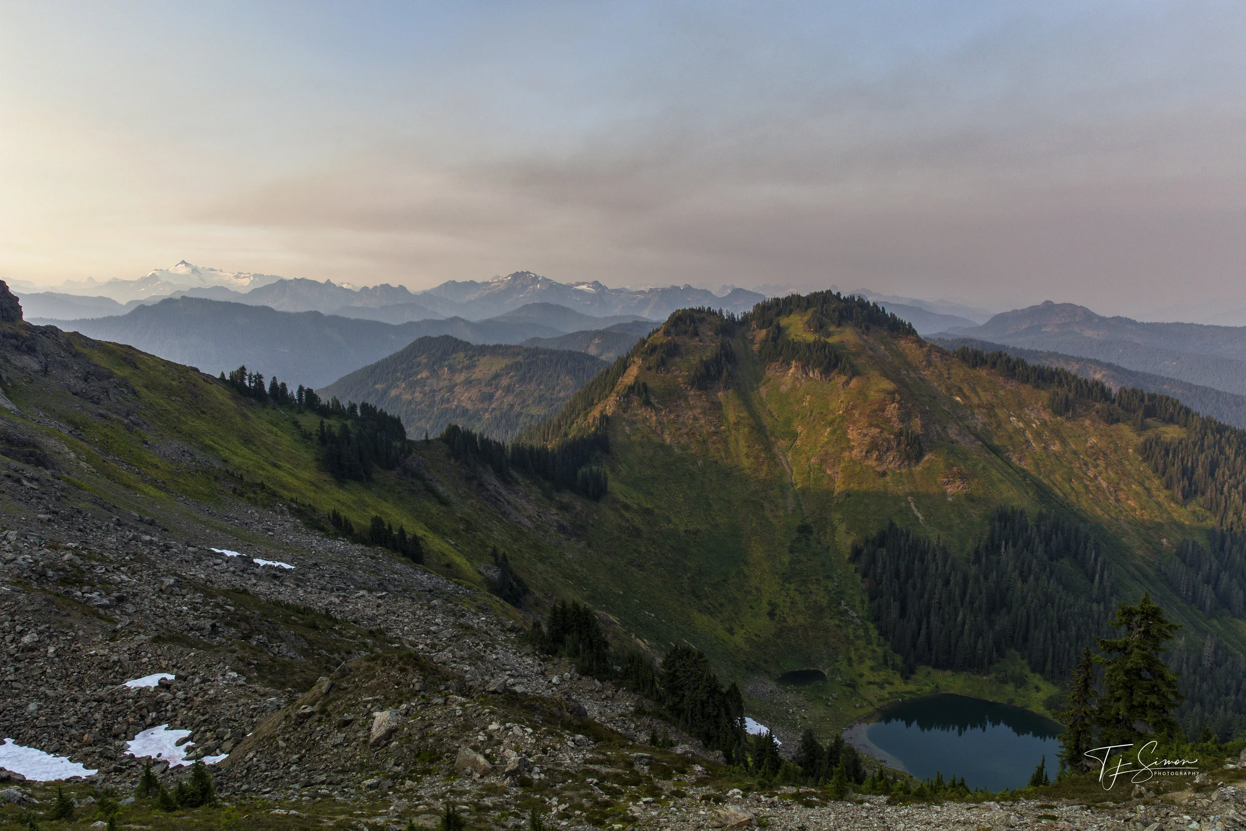 Sauk Lake and the North Cascades 