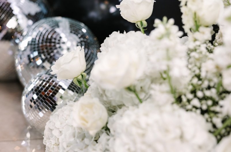 white-wedding-flowers-disco-balls.jpg