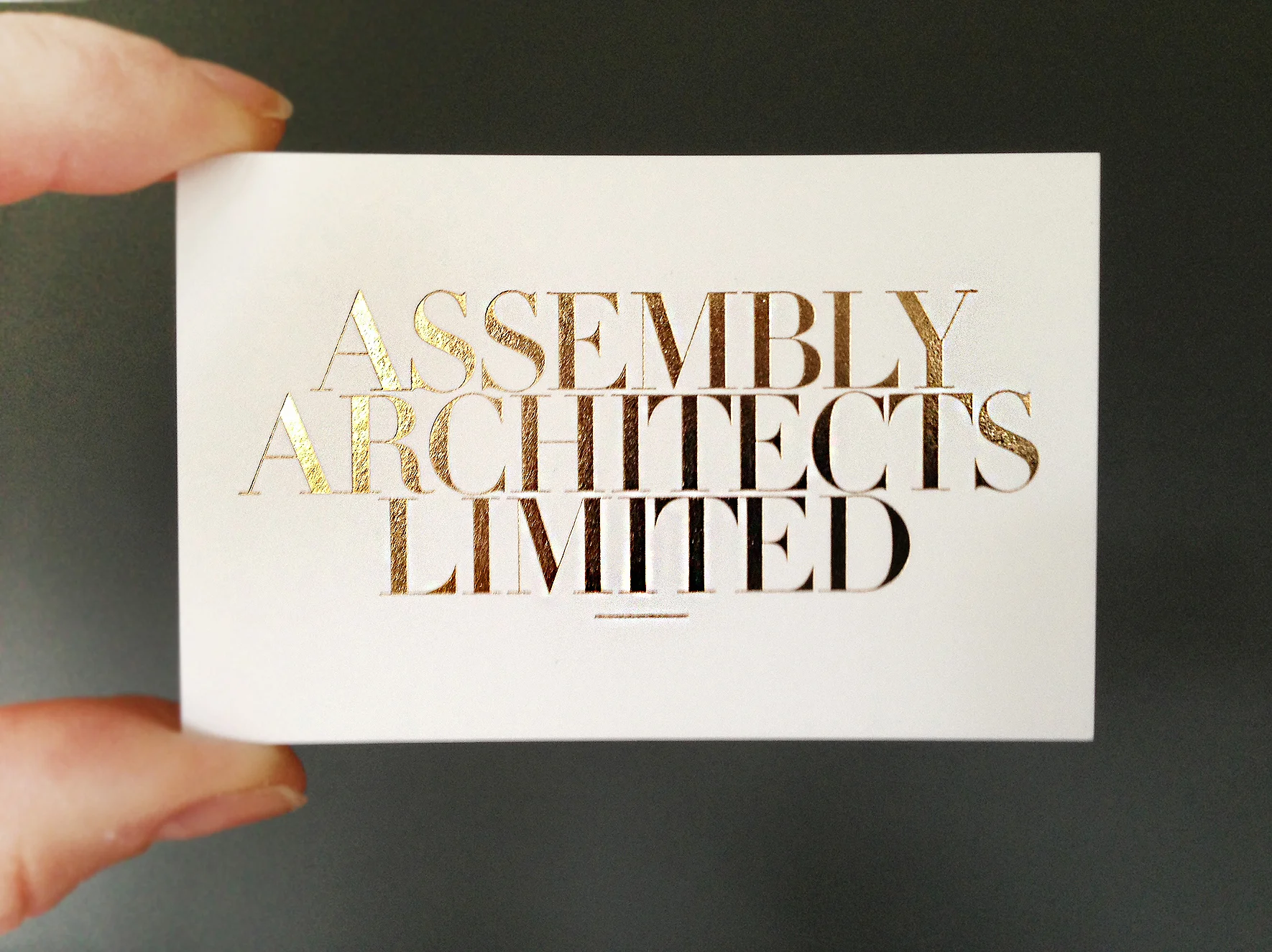  Didot set in brushed gold. Enough said. 