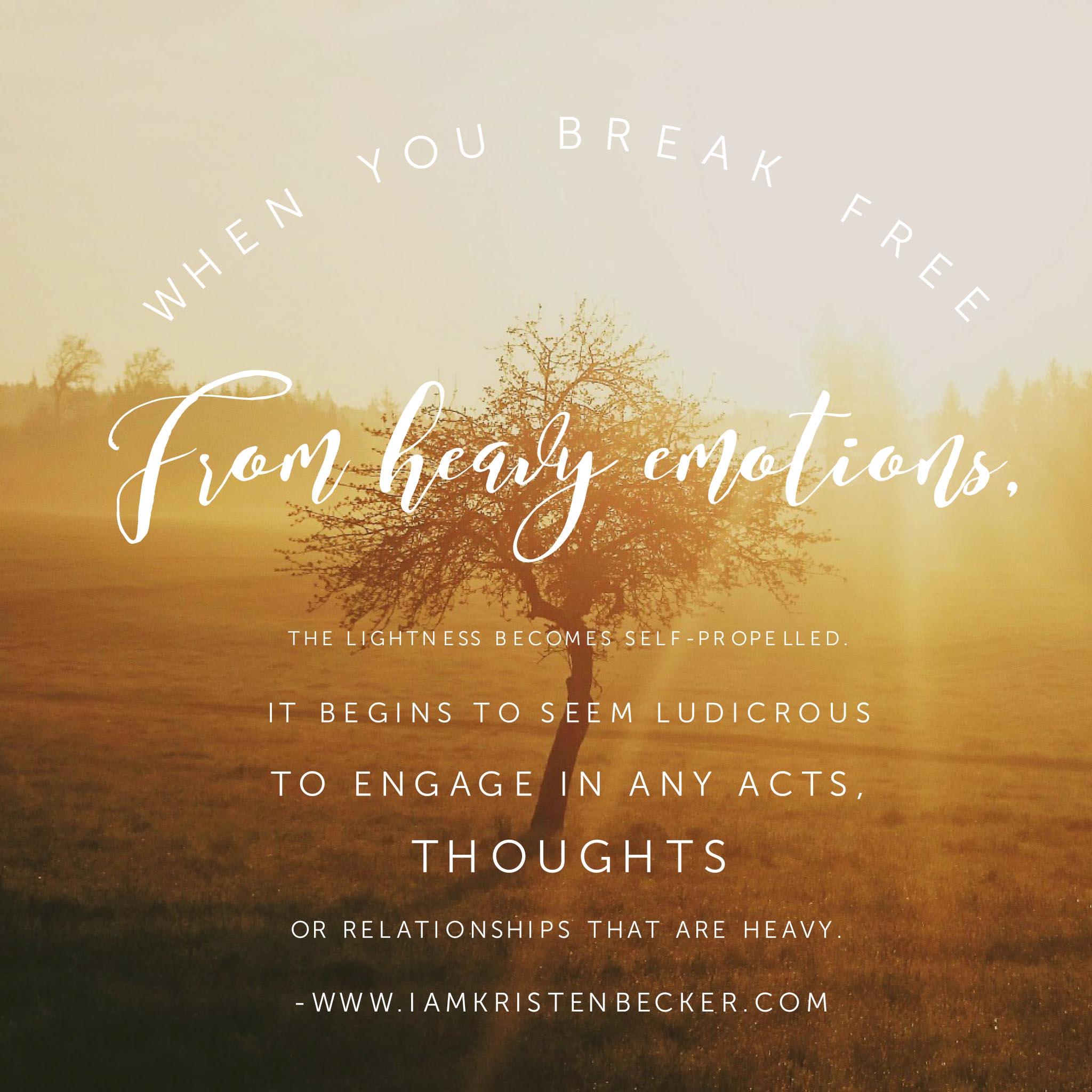 Let your soul be light!