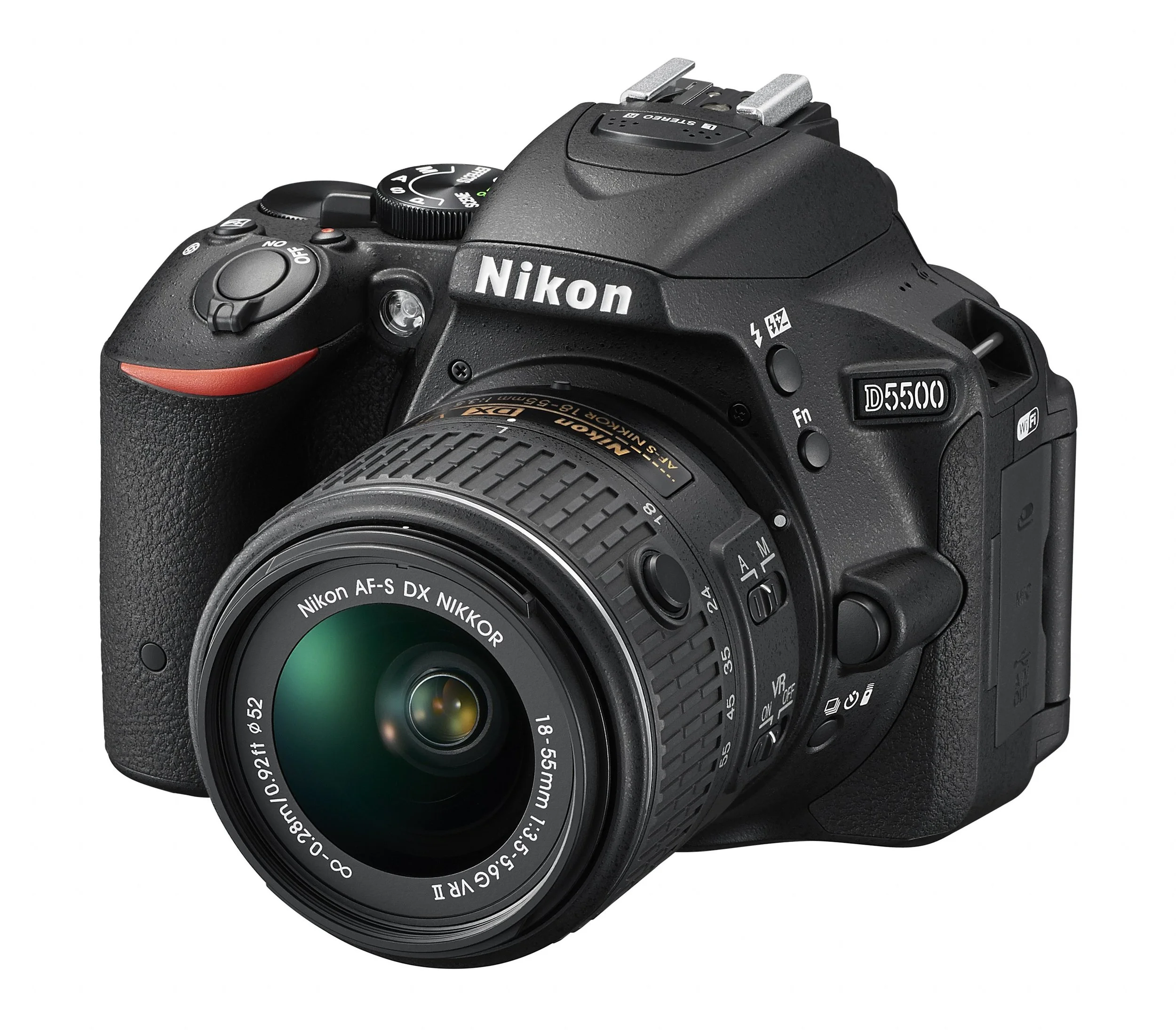The awesome Nikon D5500 with AF-S Nikkor 18-55mm/3.5-5.6 G VR II Lens