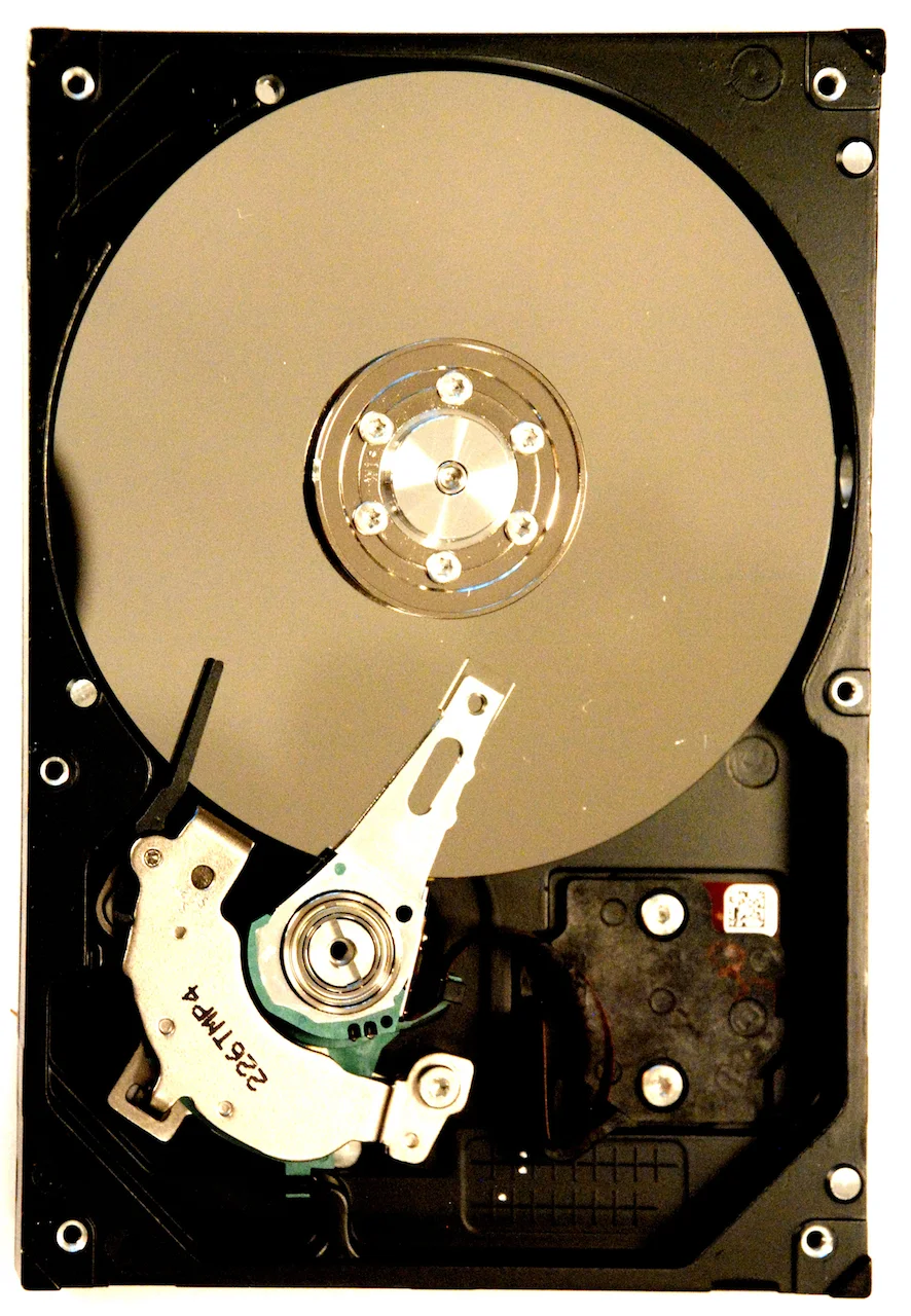 This hard drive has died. Yours can too.