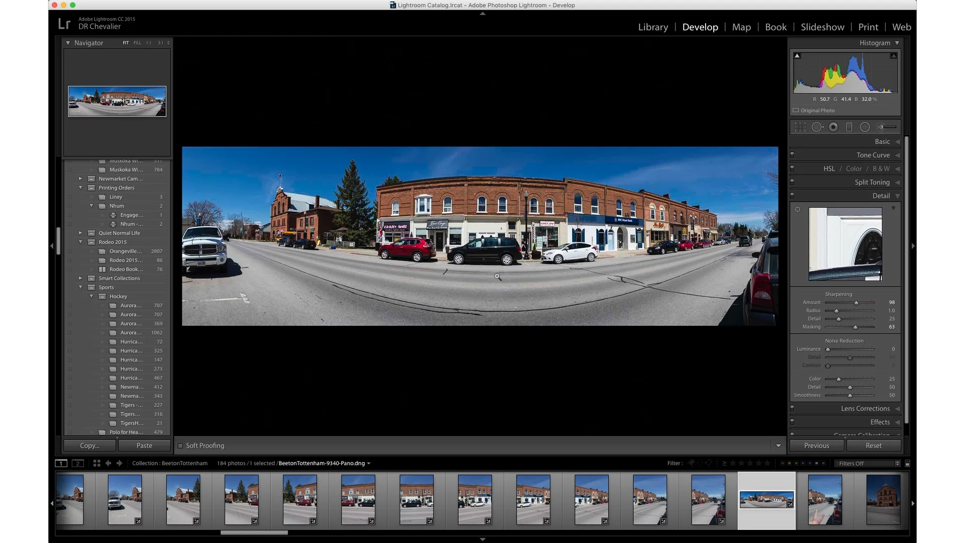 Making Panoramas with Lightroom CC - New Boundary Warp Feature