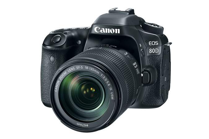 The just announced Canon 80D