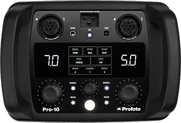 Top Deck featuring two 100% asymmetrical ports and context sensitive display