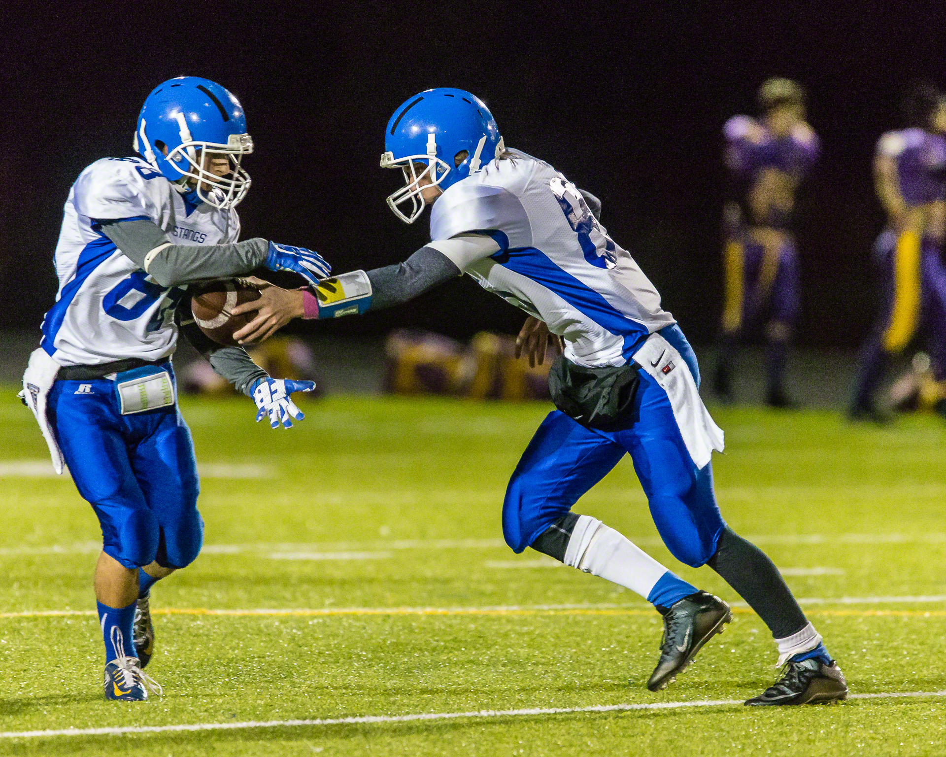 Shot at night under average lights. ISO 25600. No one cared about noise