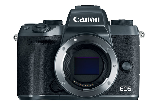EOS-M5 Body - nice layout belies the small size